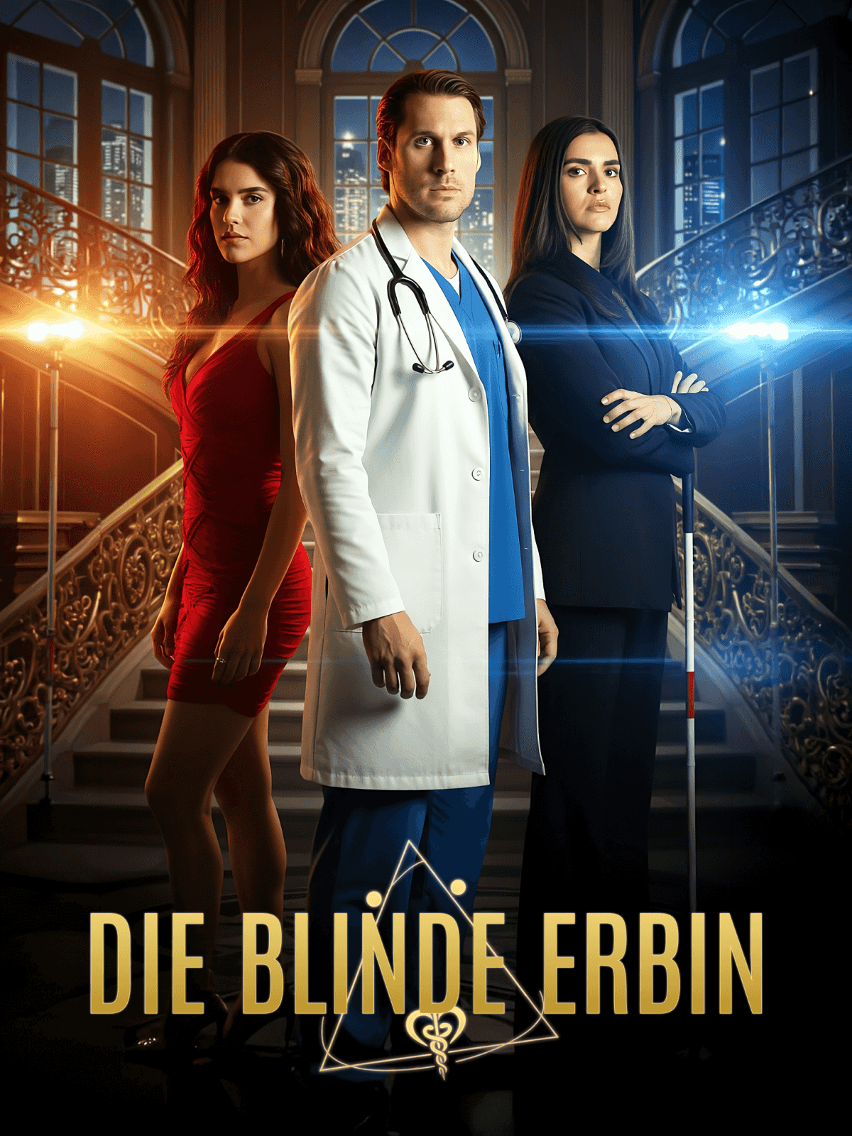 Die blinde Erbin cover
