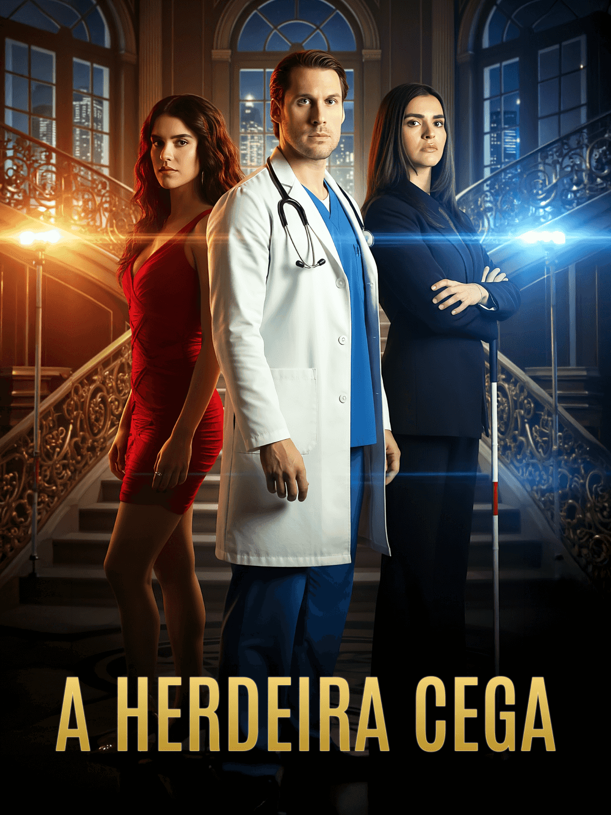 A herdeira cega cover