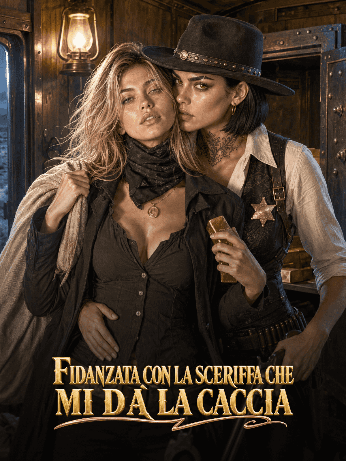 Fidanzata con la sceriffa che mi dà la caccia cover