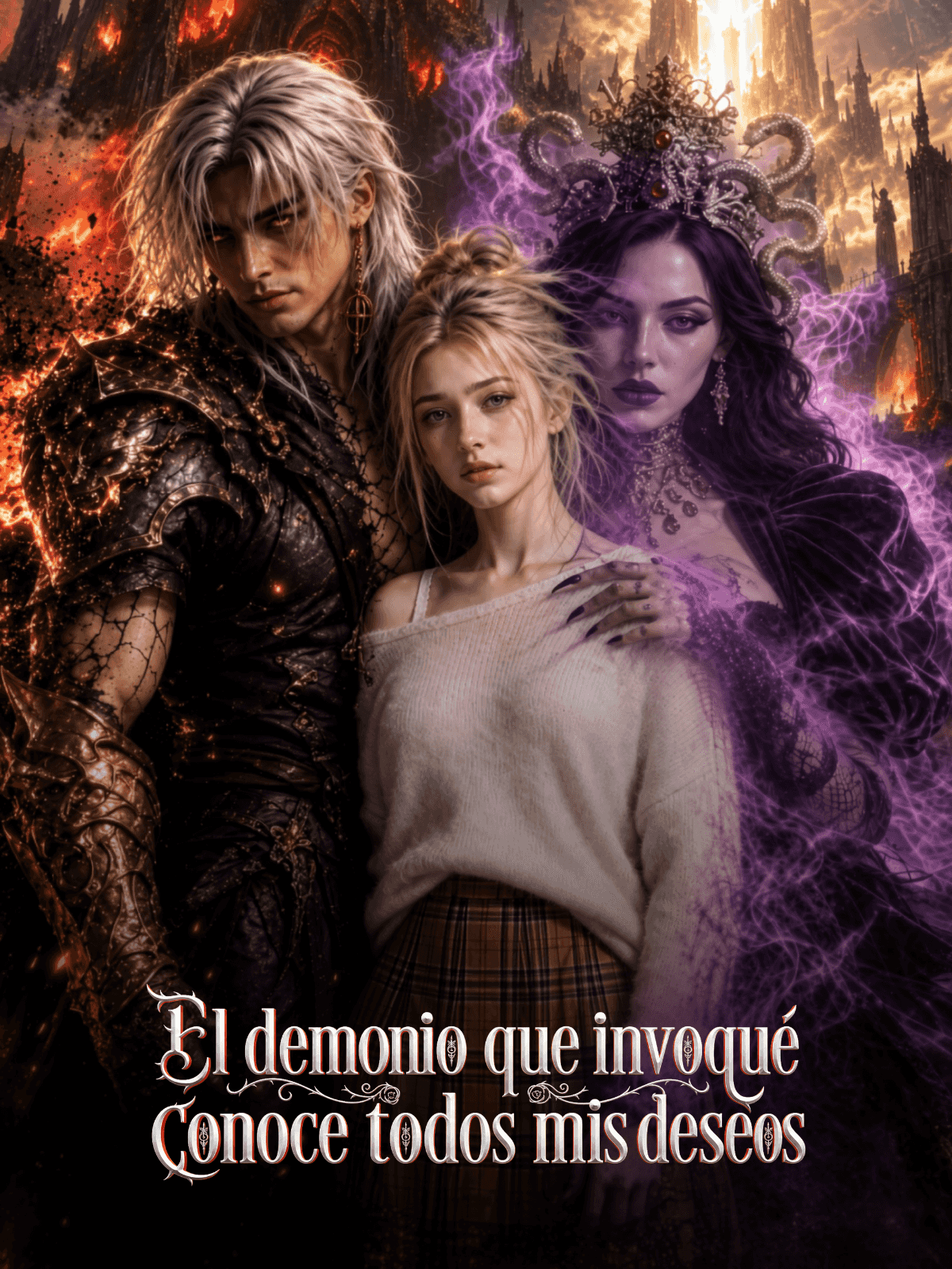 El demonio que invoqué conoce todos mis deseos cover