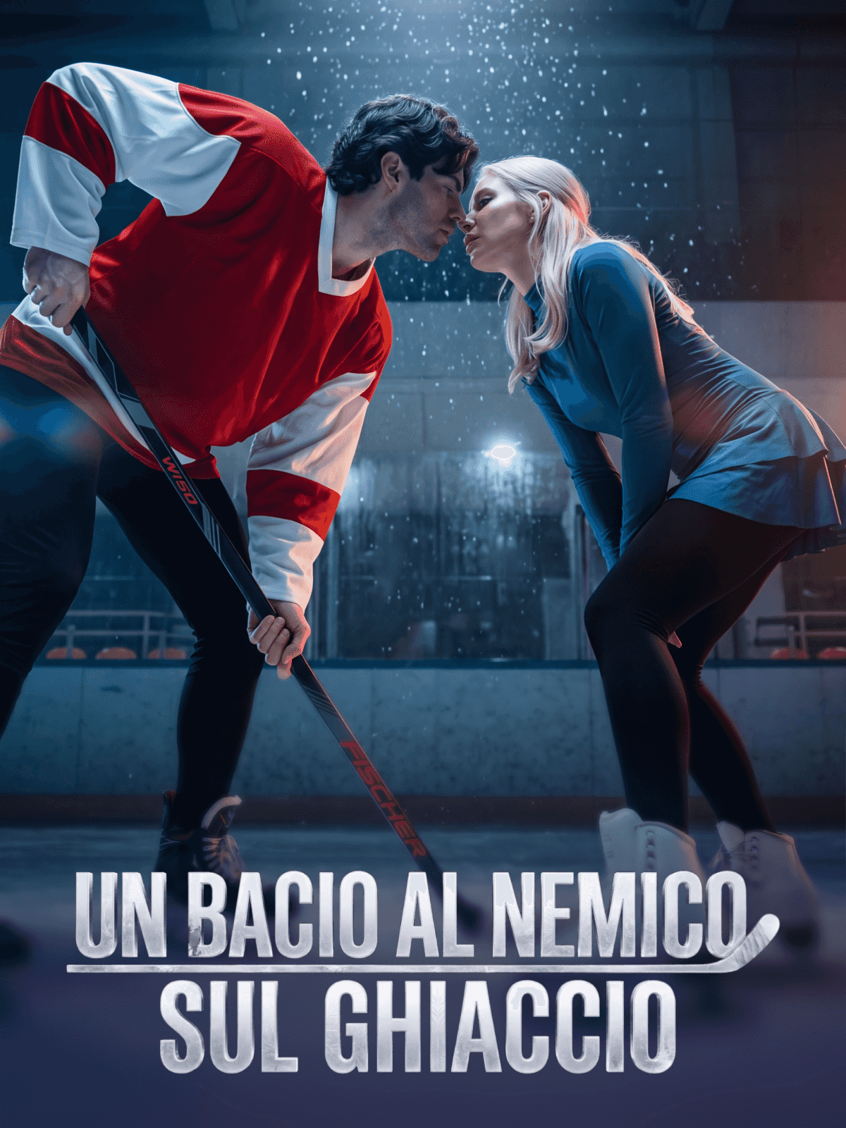 Un bacio al nemico sul ghiaccio cover