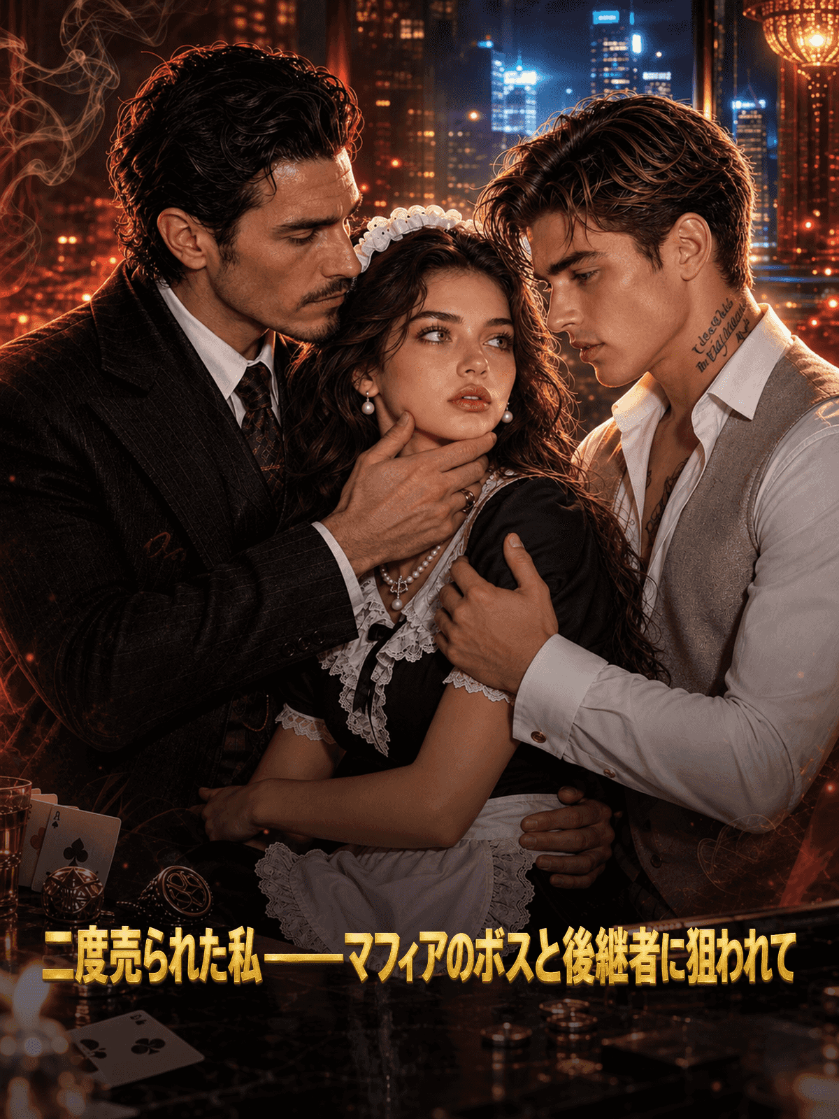 二度売られた私――マフィアのボスと後継者に狙われて cover
