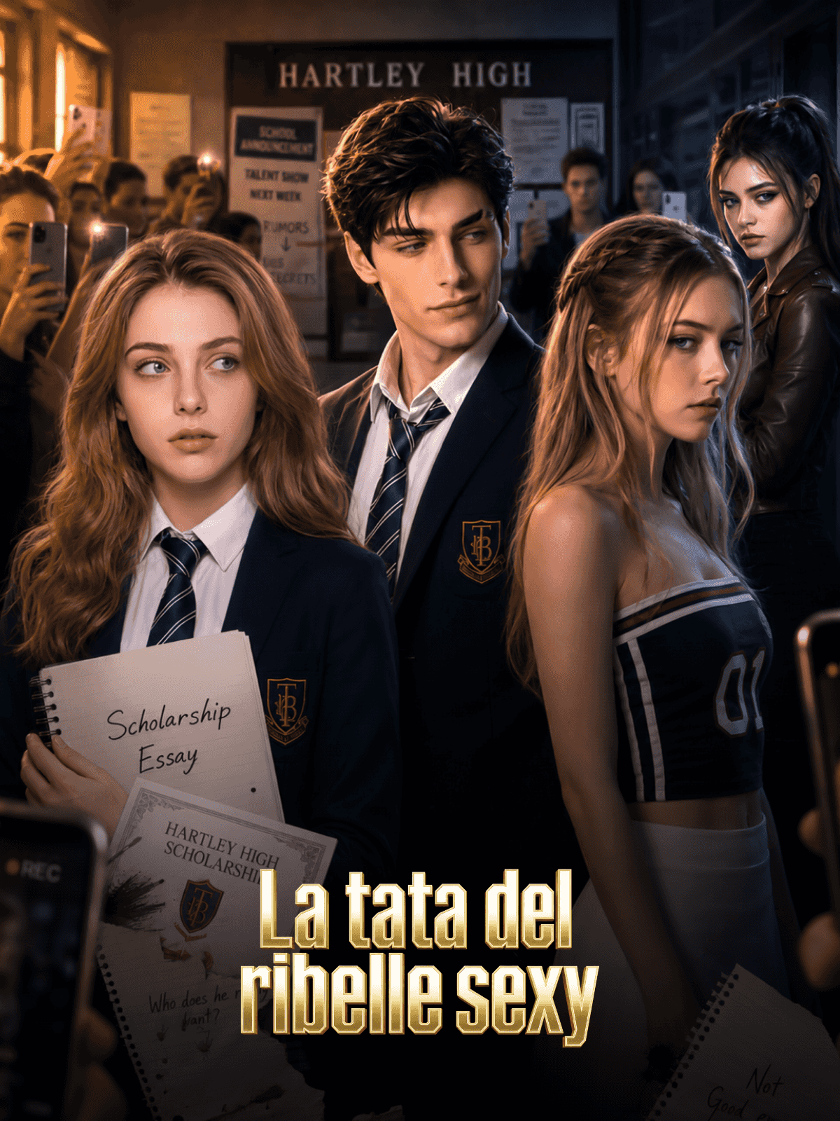 La tata del ribelle sexy cover