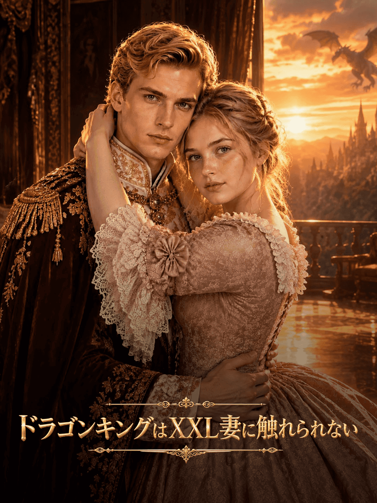 ドラゴンキングはXXL妻に触れられない cover