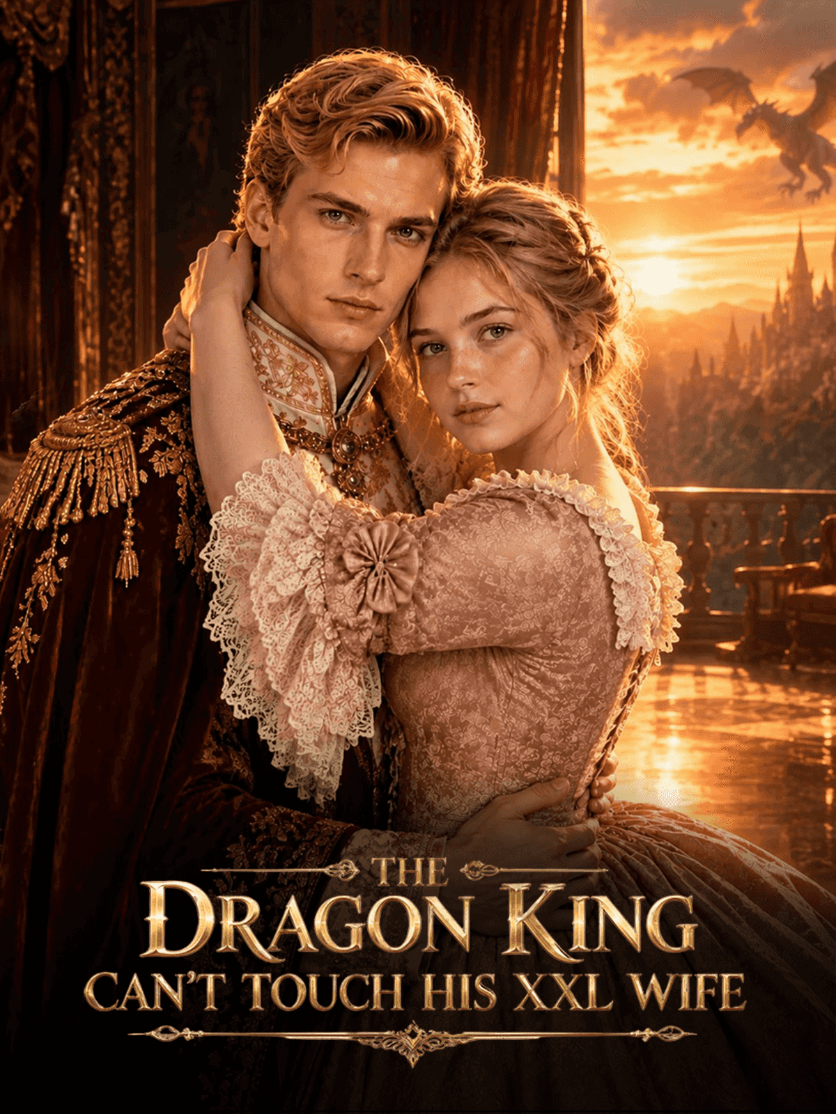 THE DRAGON KING CAN'T TOUCH HIS XXL WIFE cover