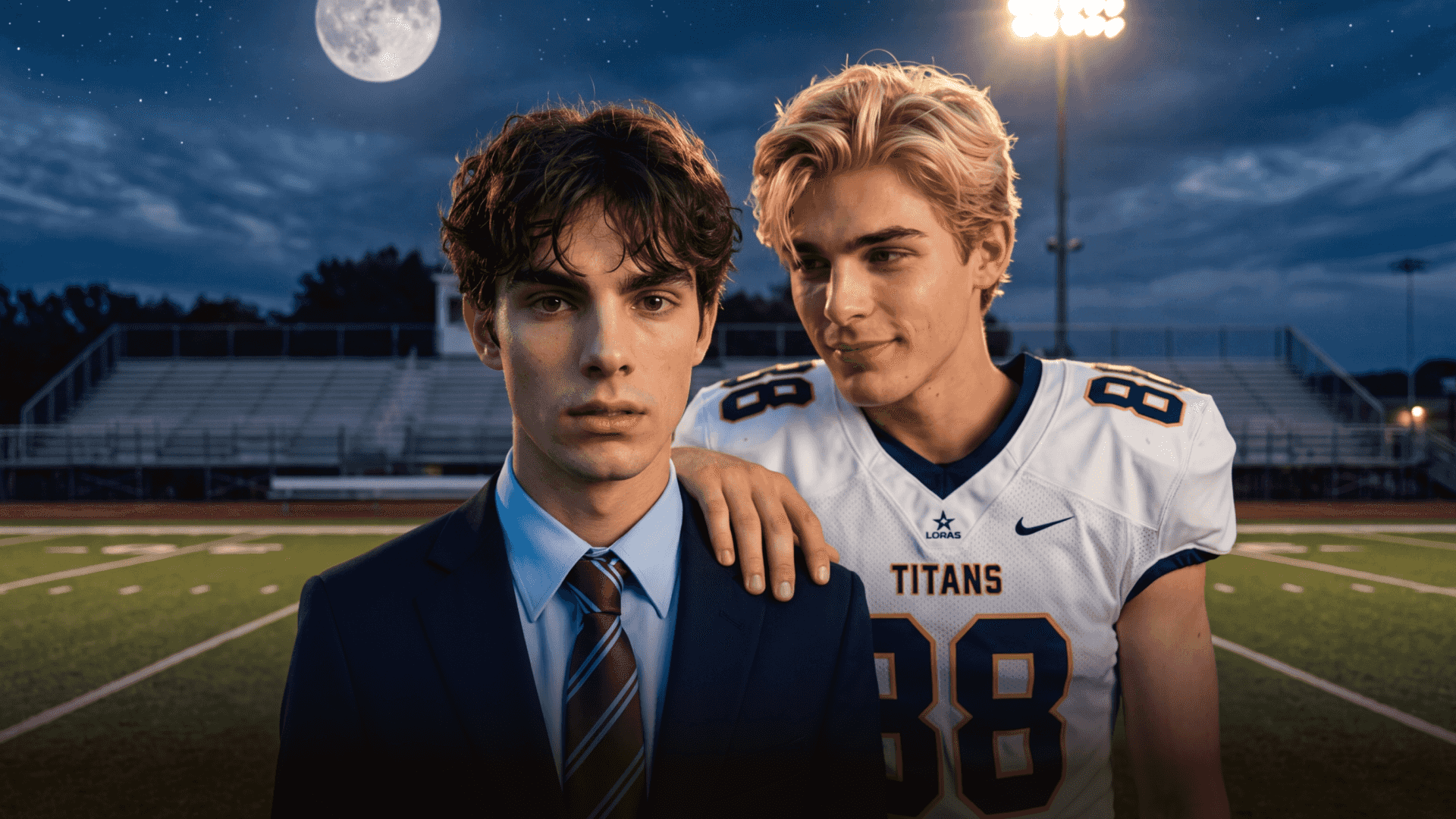 Capa de Touchdown do Amor… por Acidente