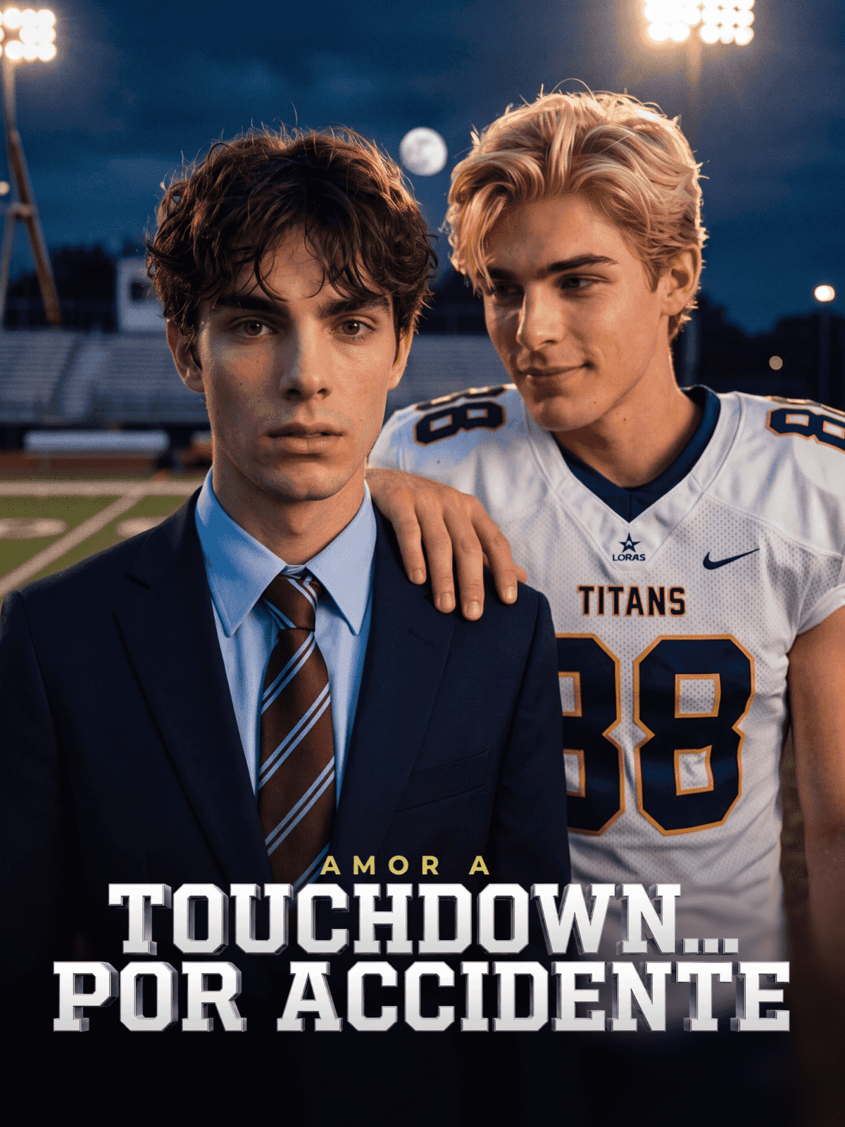 Amor a touchdown… por accidente cover