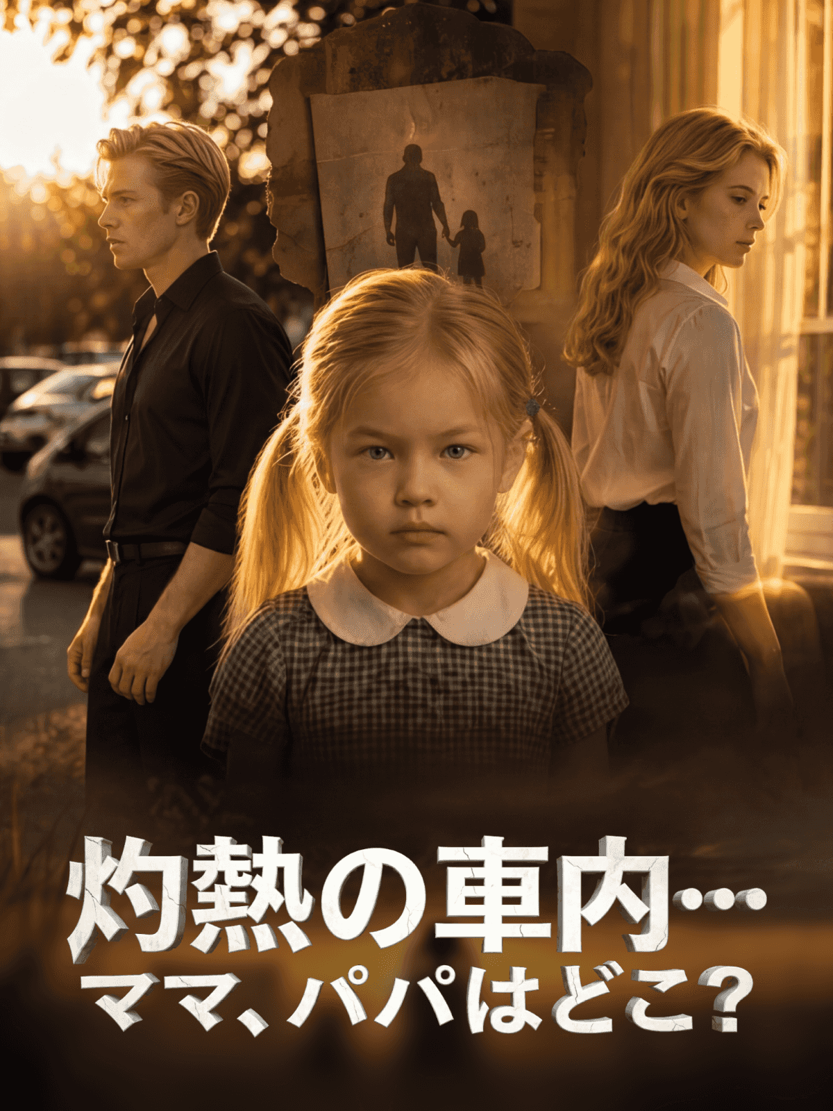 灼熱の車内…ママ、パパはどこ? cover
