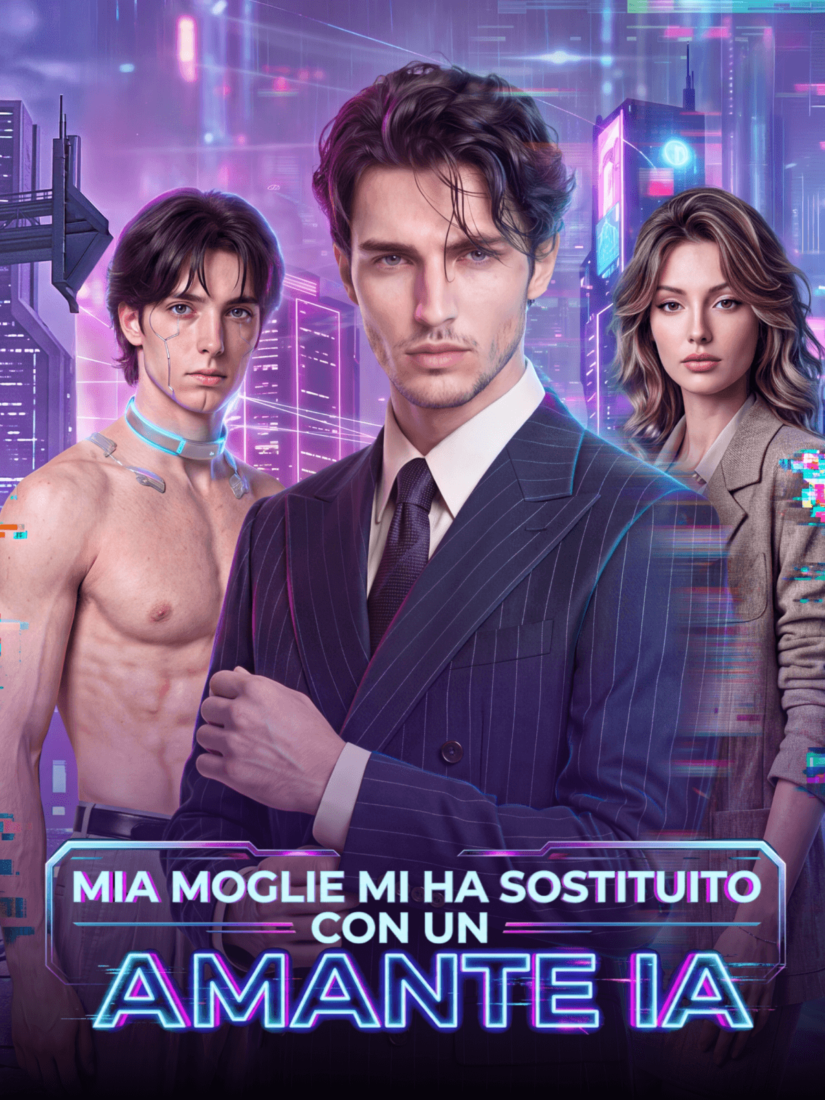Mia moglie mi ha sostituito con un amante IA cover