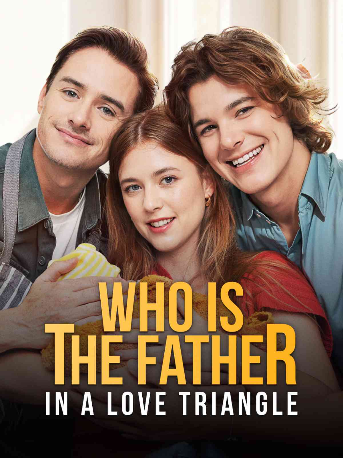 Who is the father in a love triangle cover