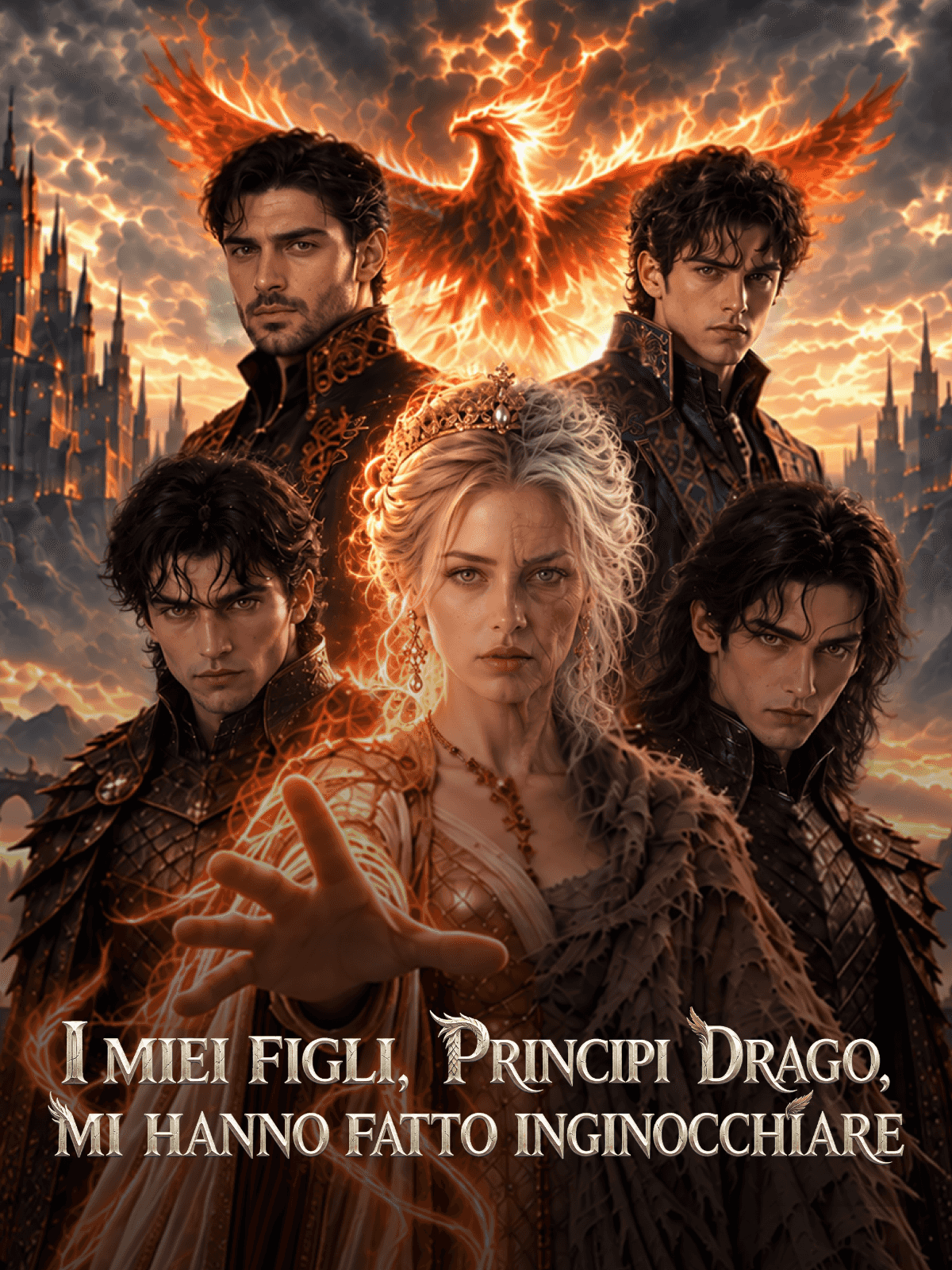 I miei figli, principi drago, mi hanno fatto inginocchiare cover