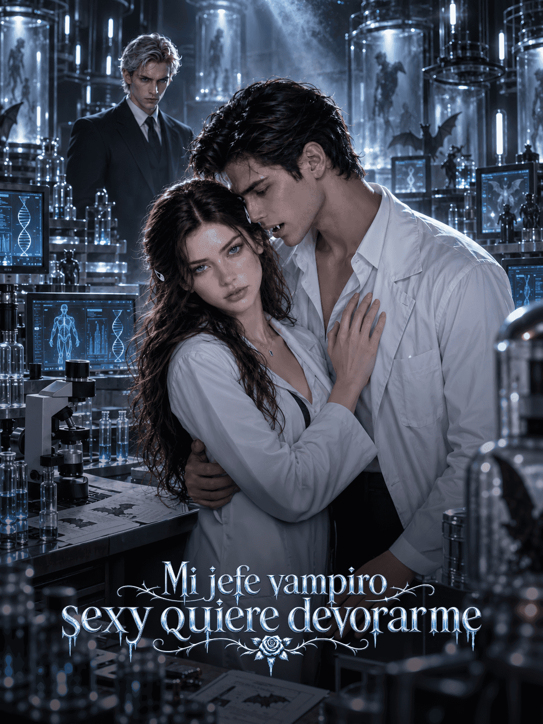 Mi jefe vampiro sexy quiere devorarme cover