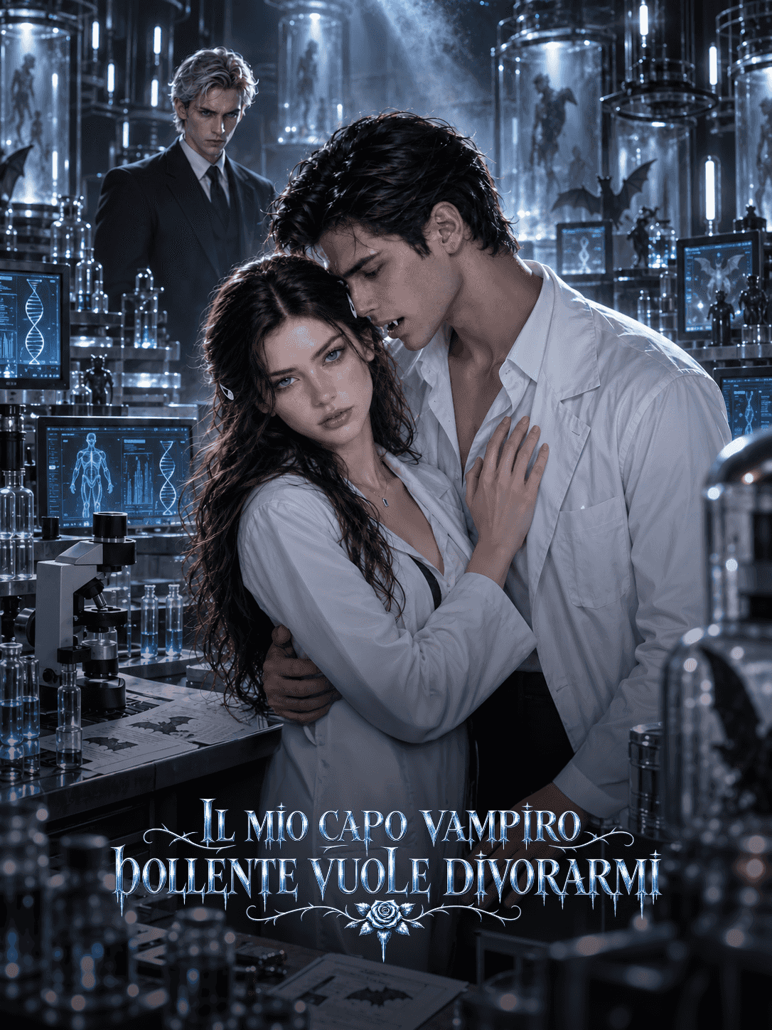Il mio capo vampiro bollente vuole divorarmi cover