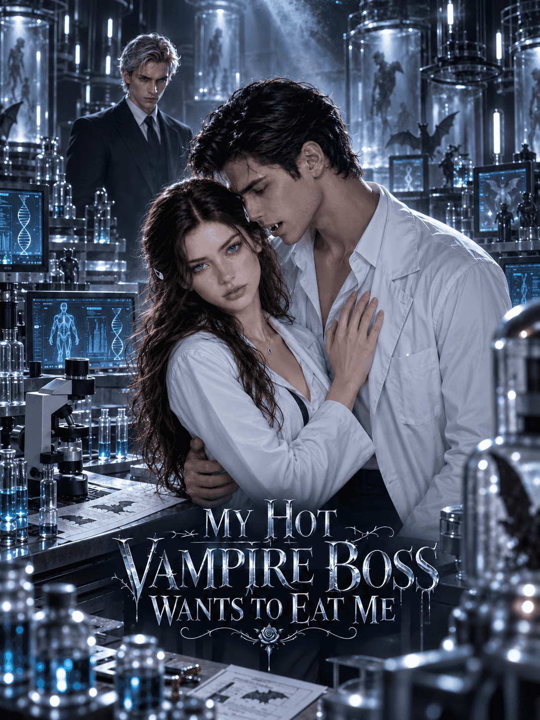 MY HOT VAMPIRE BOSS WANTS TO EAT ME cover