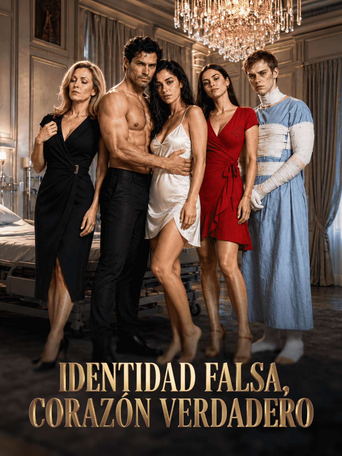 Identidad falsa, corazón verdadero cover