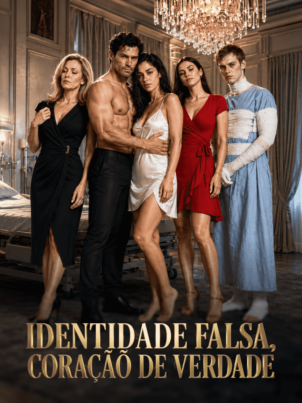 Identidade falsa, coração de verdade cover