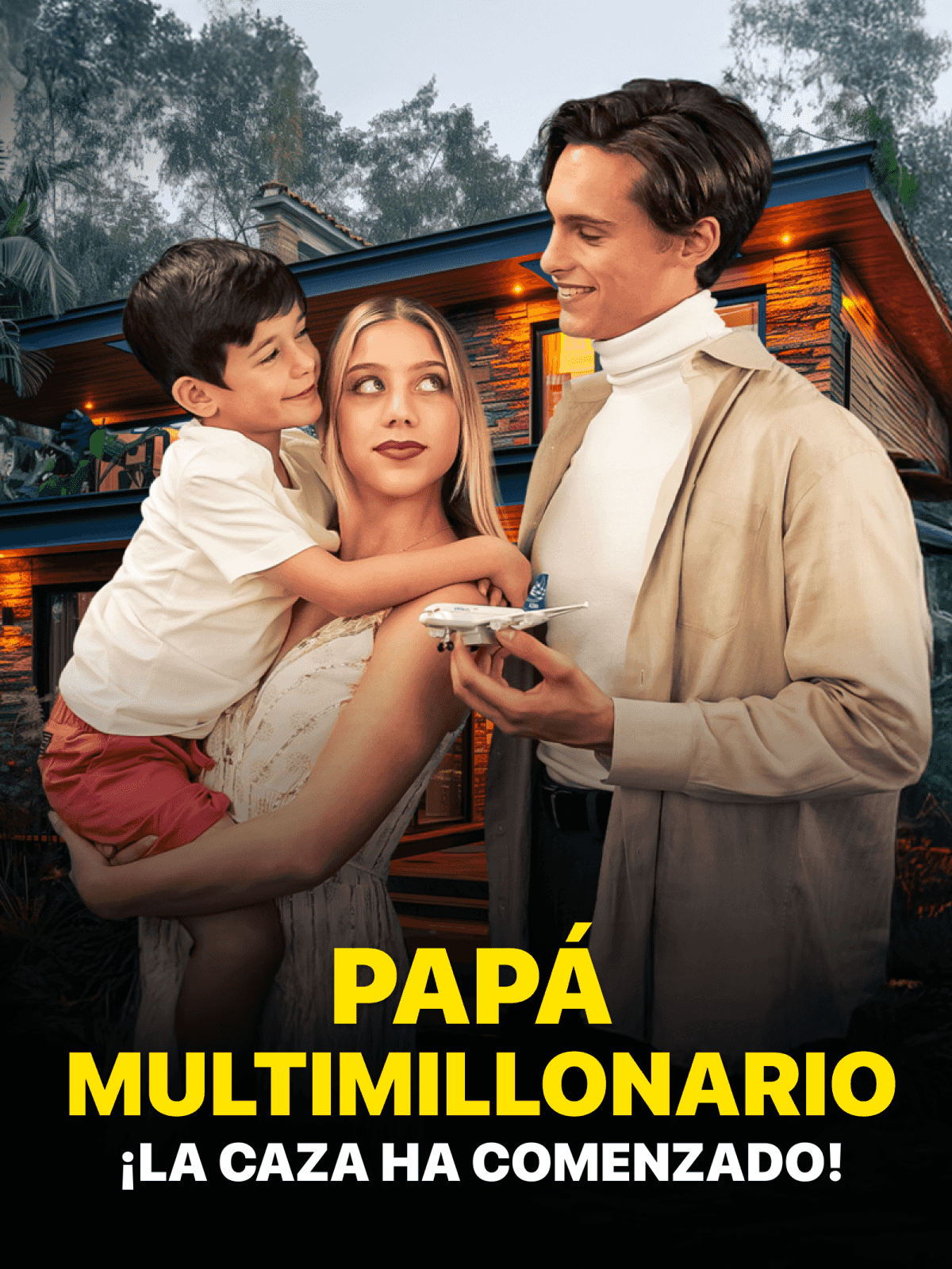 Papá multimillonario, ¡la caza ha comenzado! cover