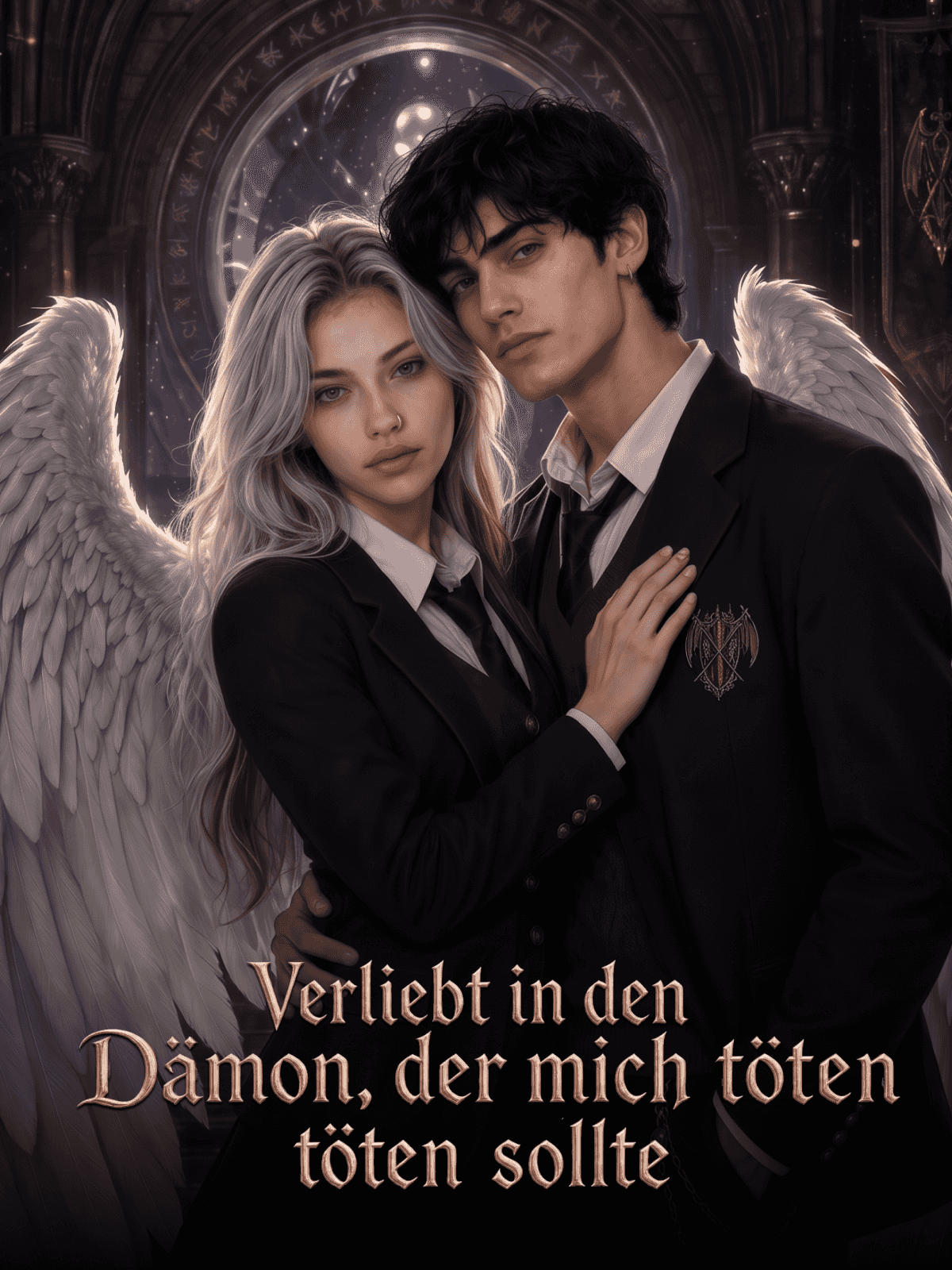 Verliebt in den Dämon, der mich töten sollte cover