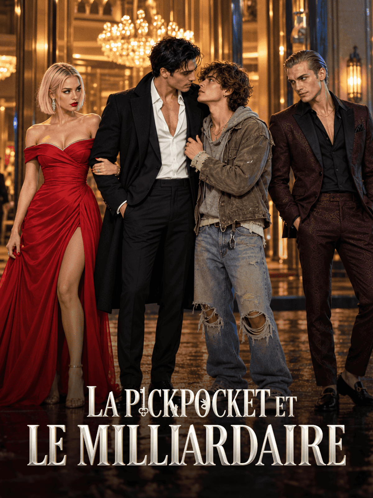 La pickpocket et le milliardaire cover
