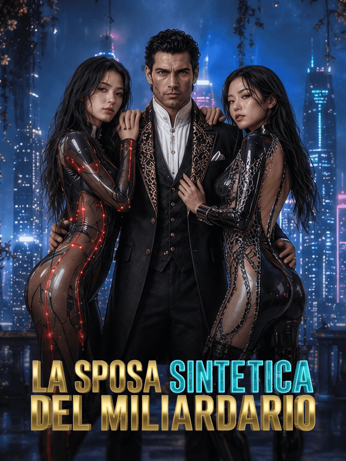 La sposa sintetica del miliardario cover