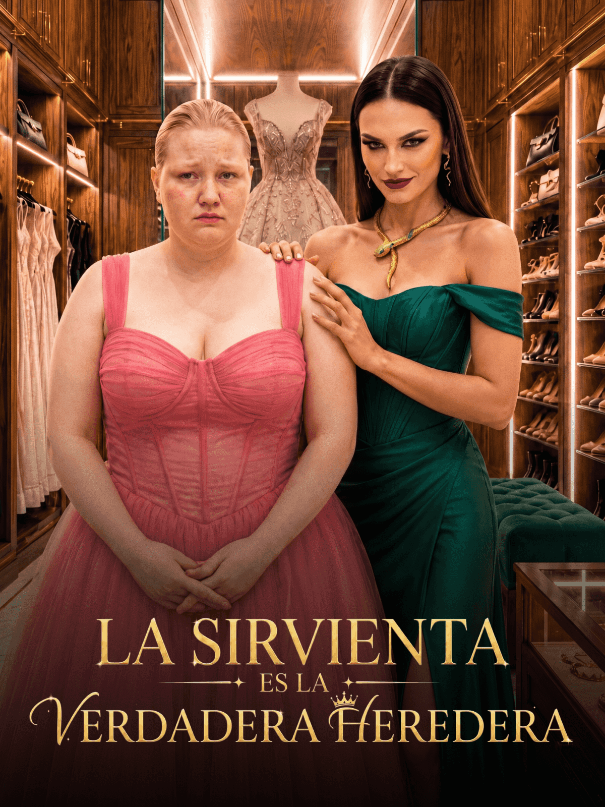 La sirvienta es la verdadera heredera cover