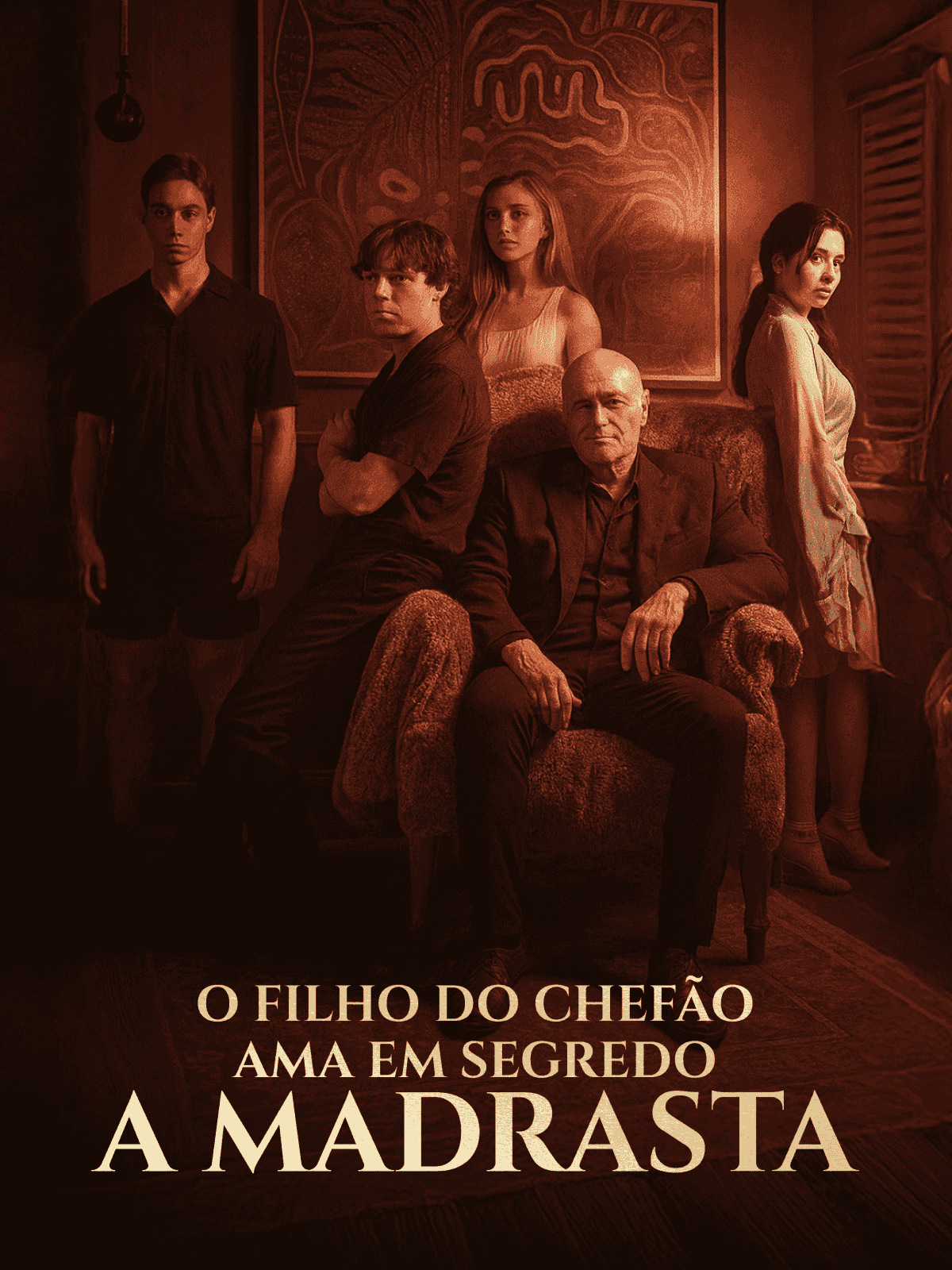 O filho do chefão ama em segredo a madrasta cover