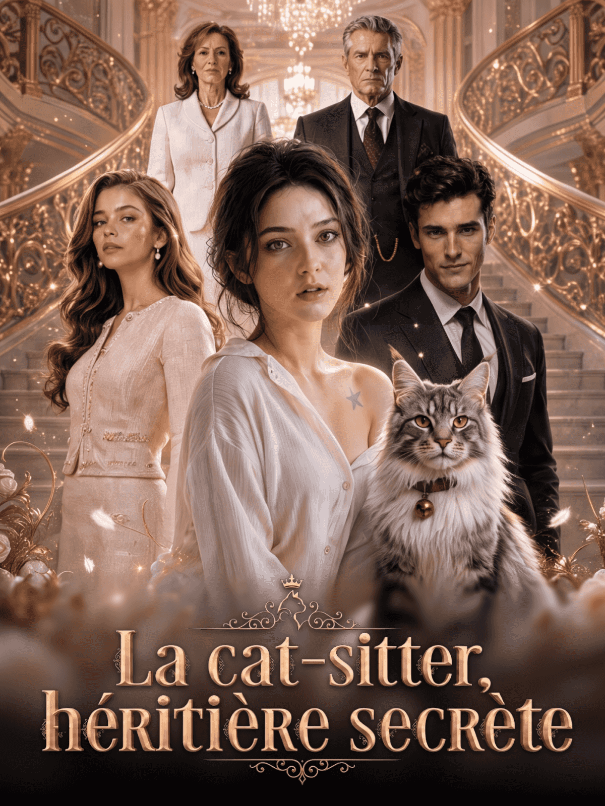 La cat-sitter, héritière secrète cover