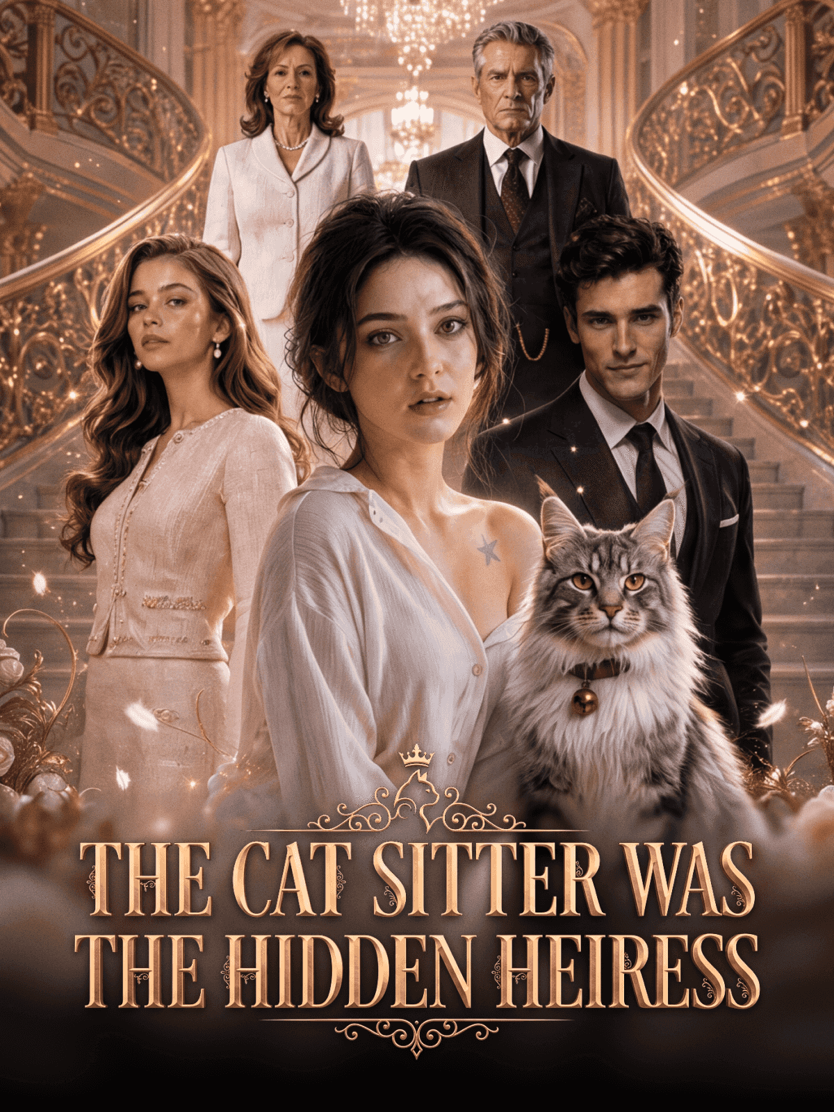 The Cat Sitter Was the Hidden Heiress cover