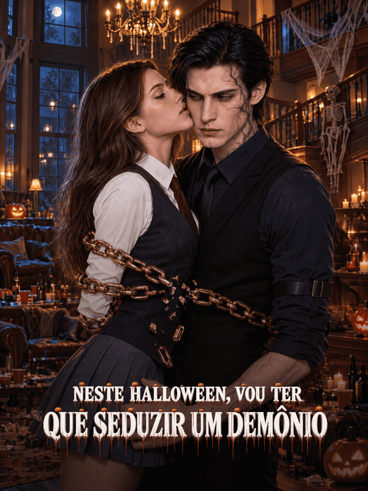 Neste Halloween, vou ter que seduzir um demônio cover