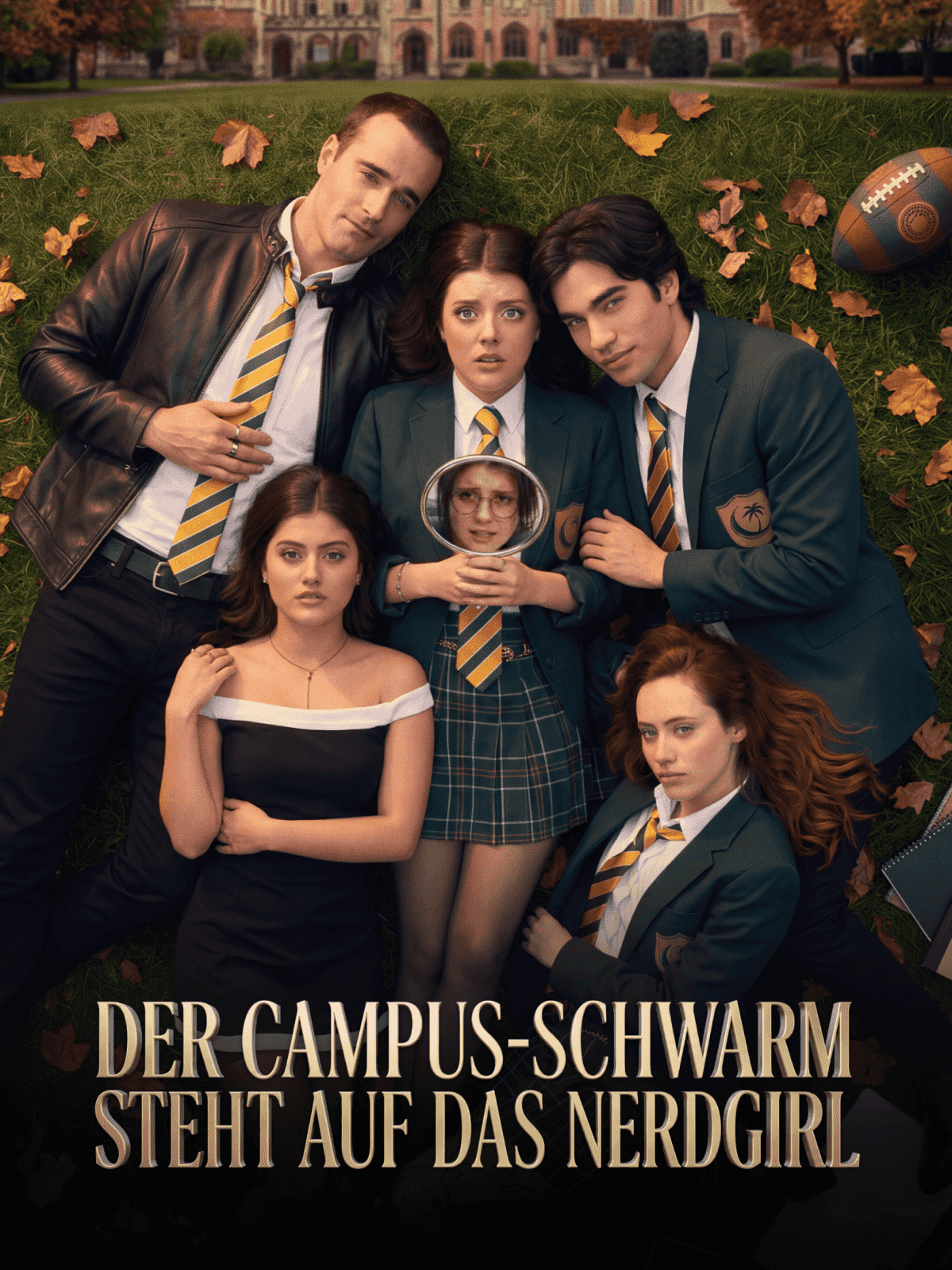 Le crush du campus craque pour la geek cover