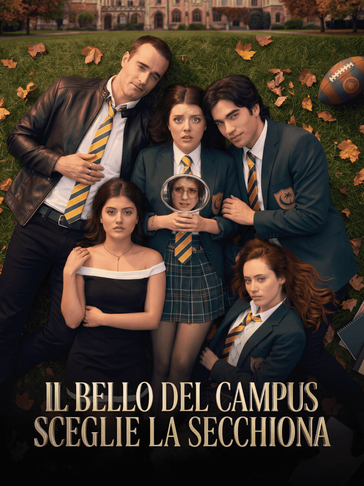 Il bello del campus sceglie la secchiona cover
