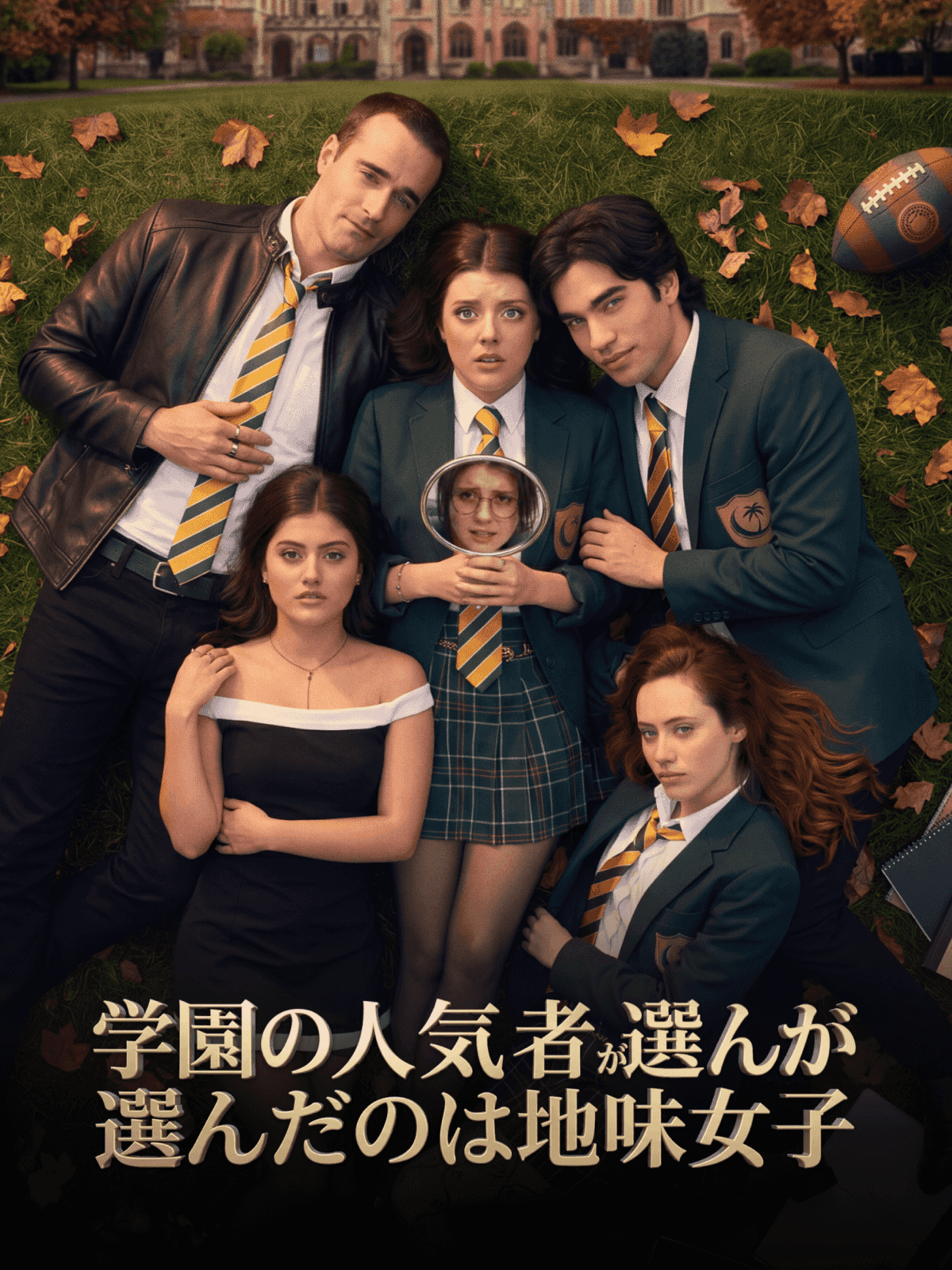 学園の人気者が選んだのは地味女子 cover