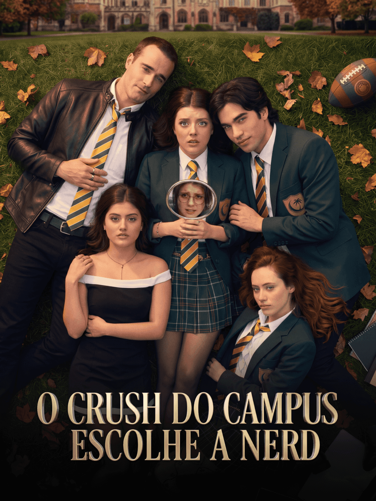 O crush do campus escolhe a nerd cover