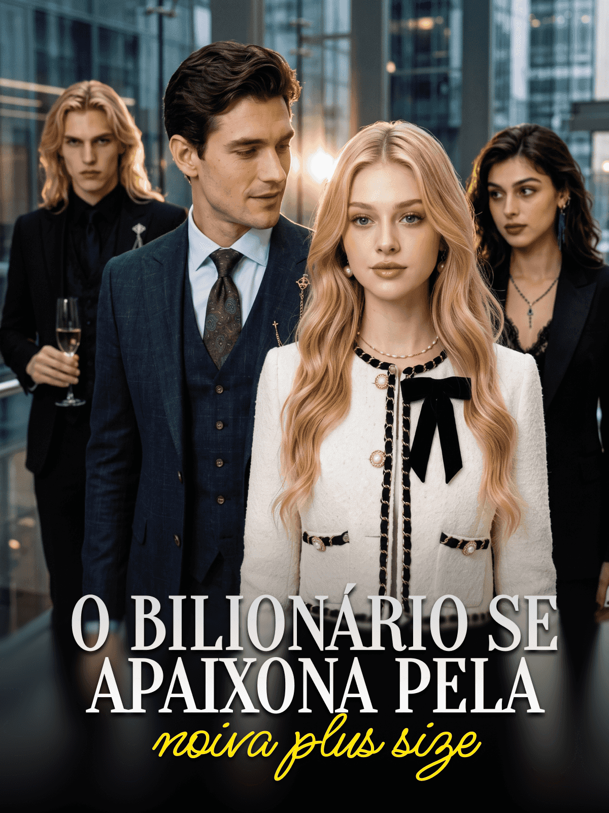 O bilionário se apaixona pela noiva plus size cover