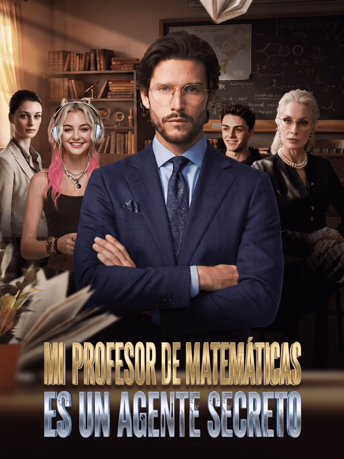 Mi profesor de matemáticas es un agente secreto cover