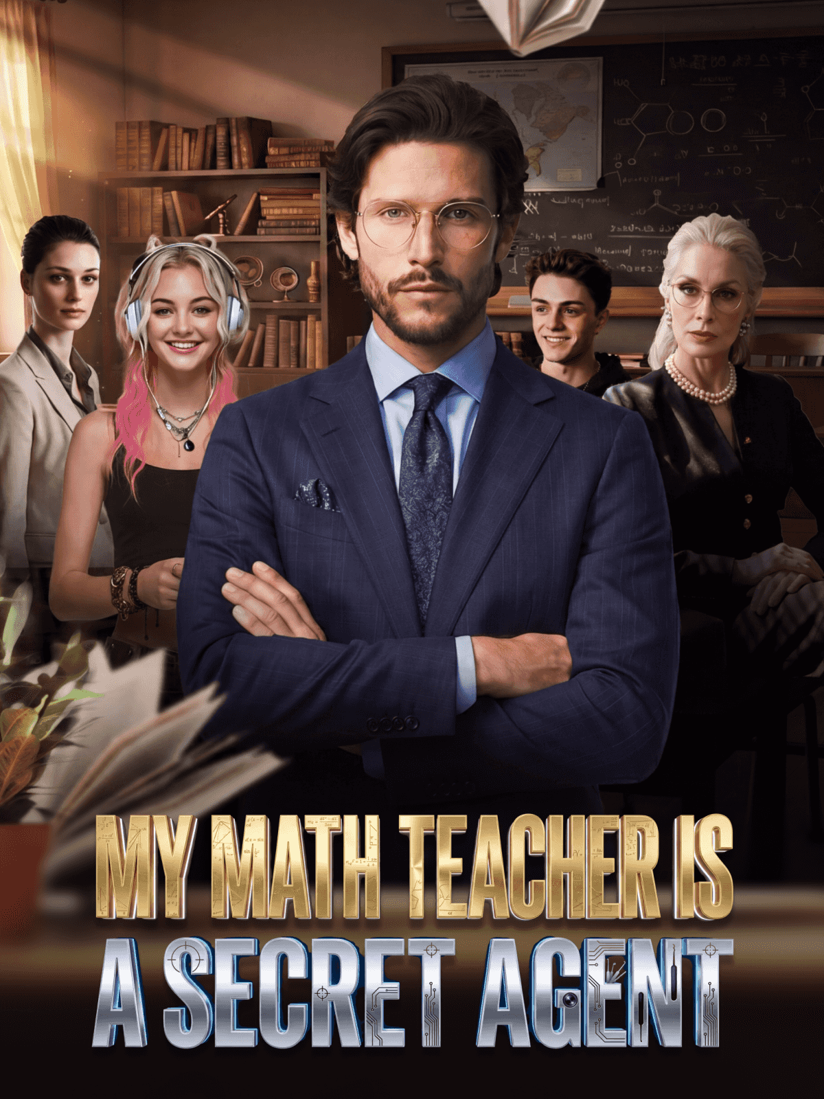 My Math Teacher Is A Secret Agent cover