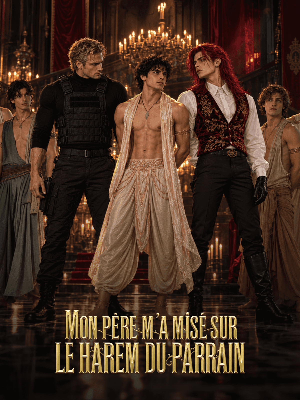 Mon père m’a misé sur le harem du parrain cover