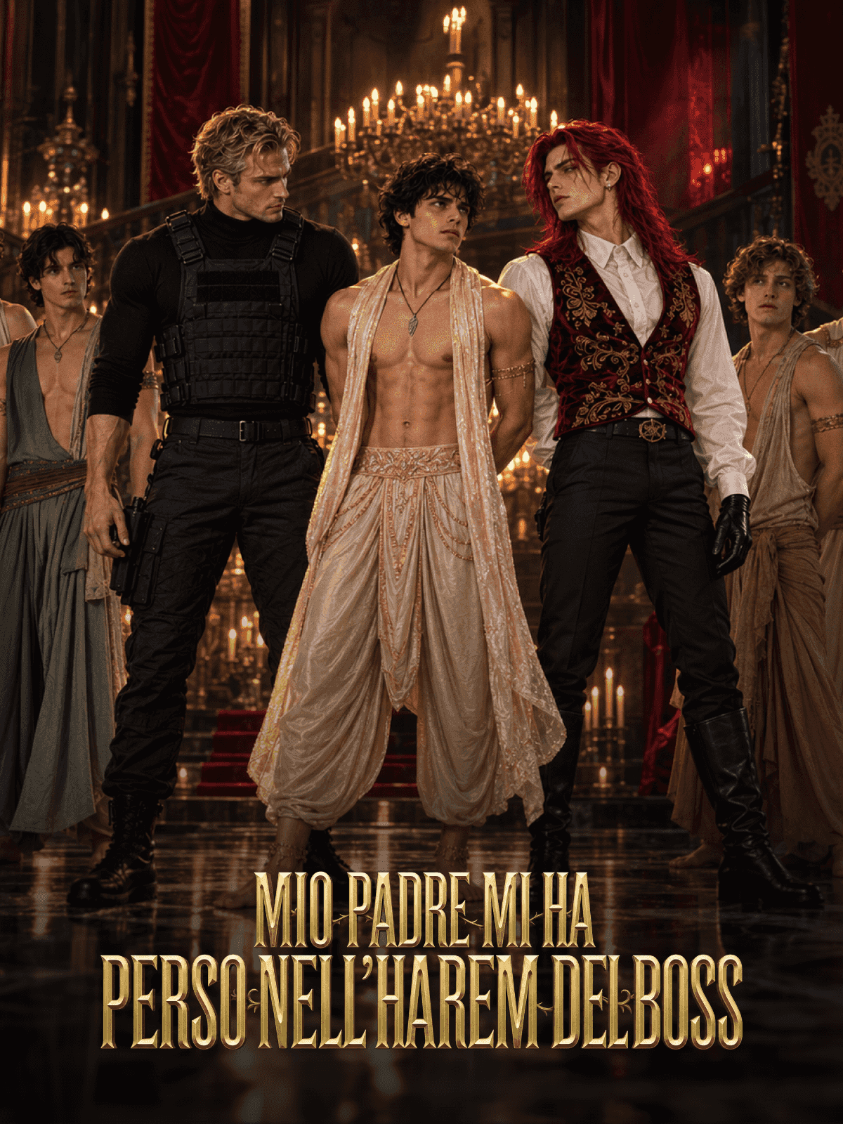 Mio padre mi ha perso nell’harem del boss cover