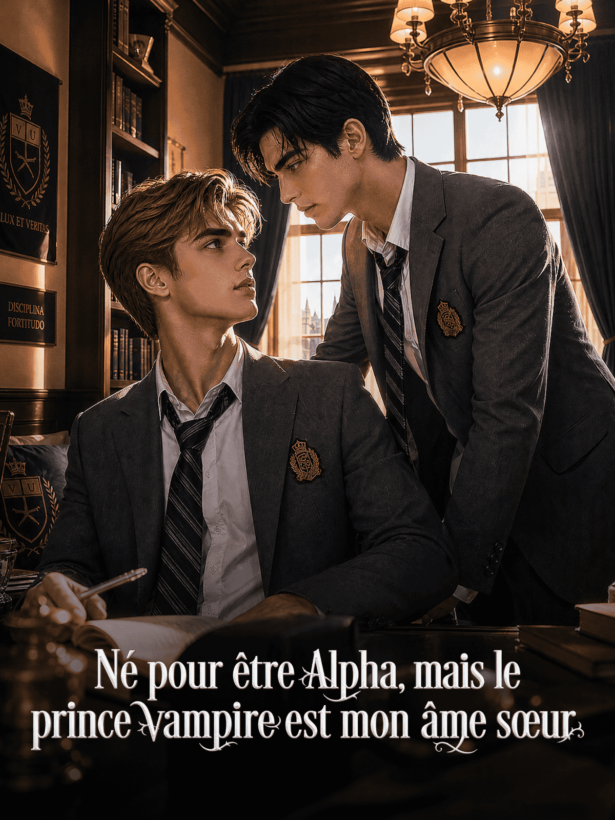 Né pour être Alpha, mais le prince vampire est mon âme sœur cover