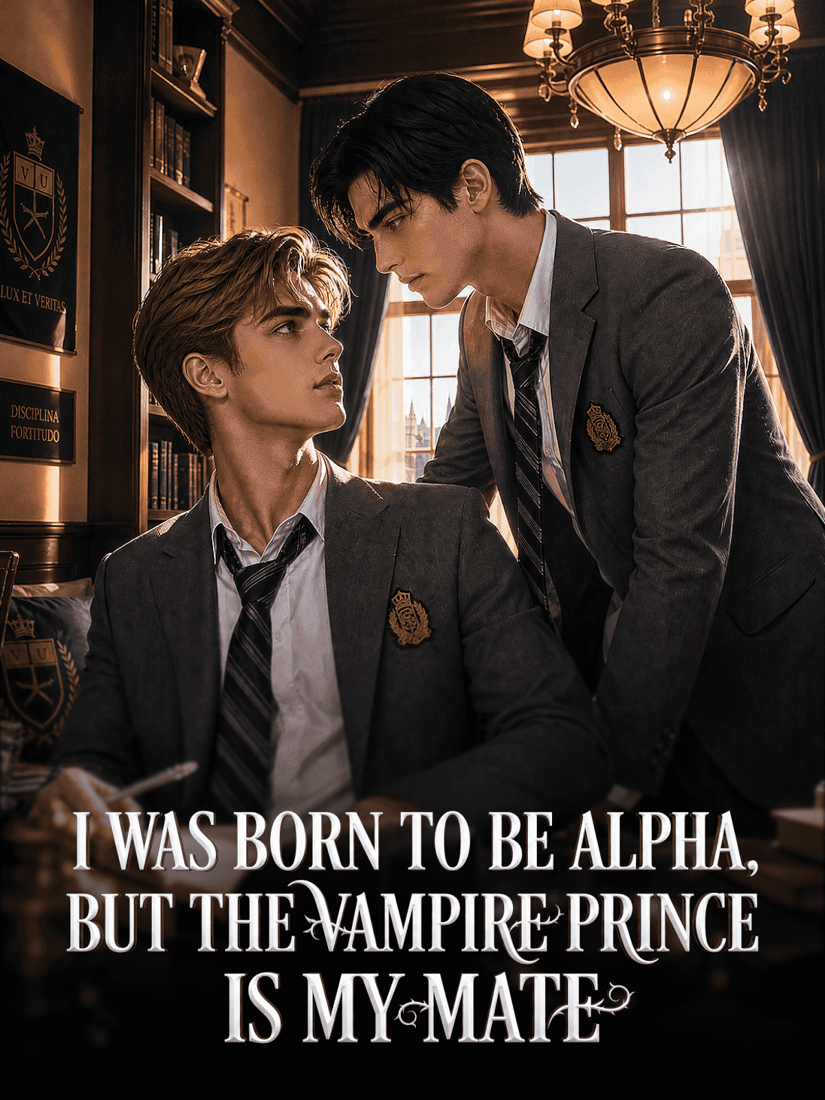 I Was Born to Be Alpha, But the Vampire Prince Is My Mate cover