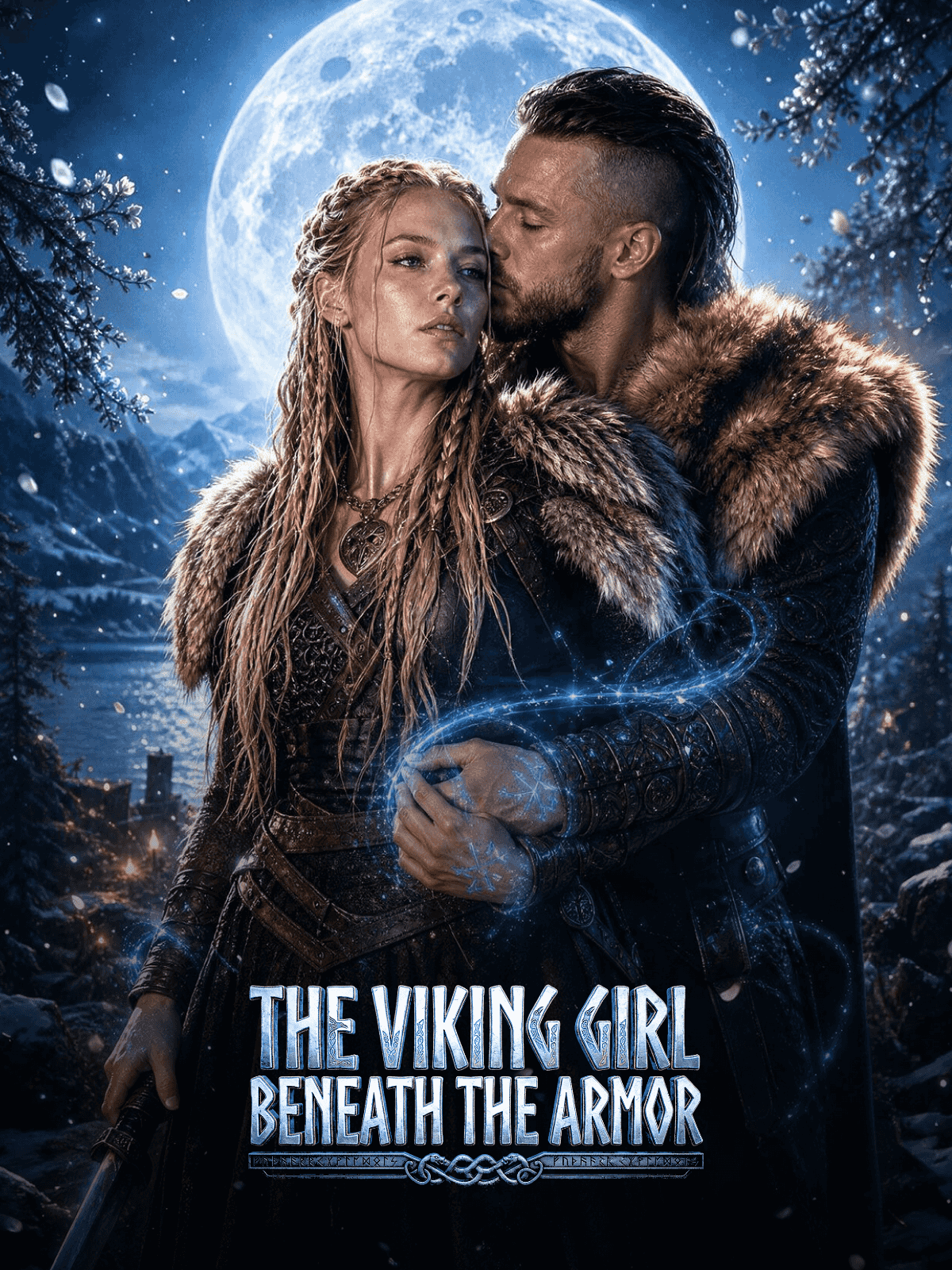 THE VIKING GIRL BENEATH THE ARMOR cover poster