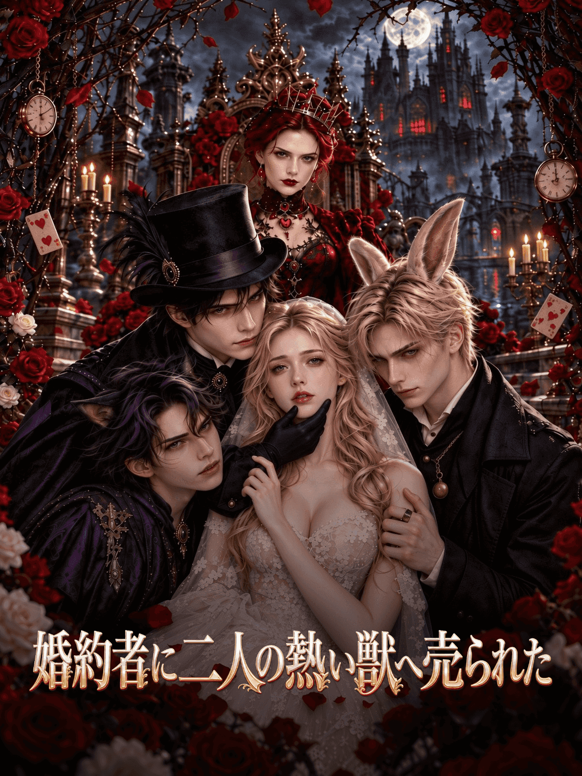 婚約者に二人の熱い獣へ売られた cover