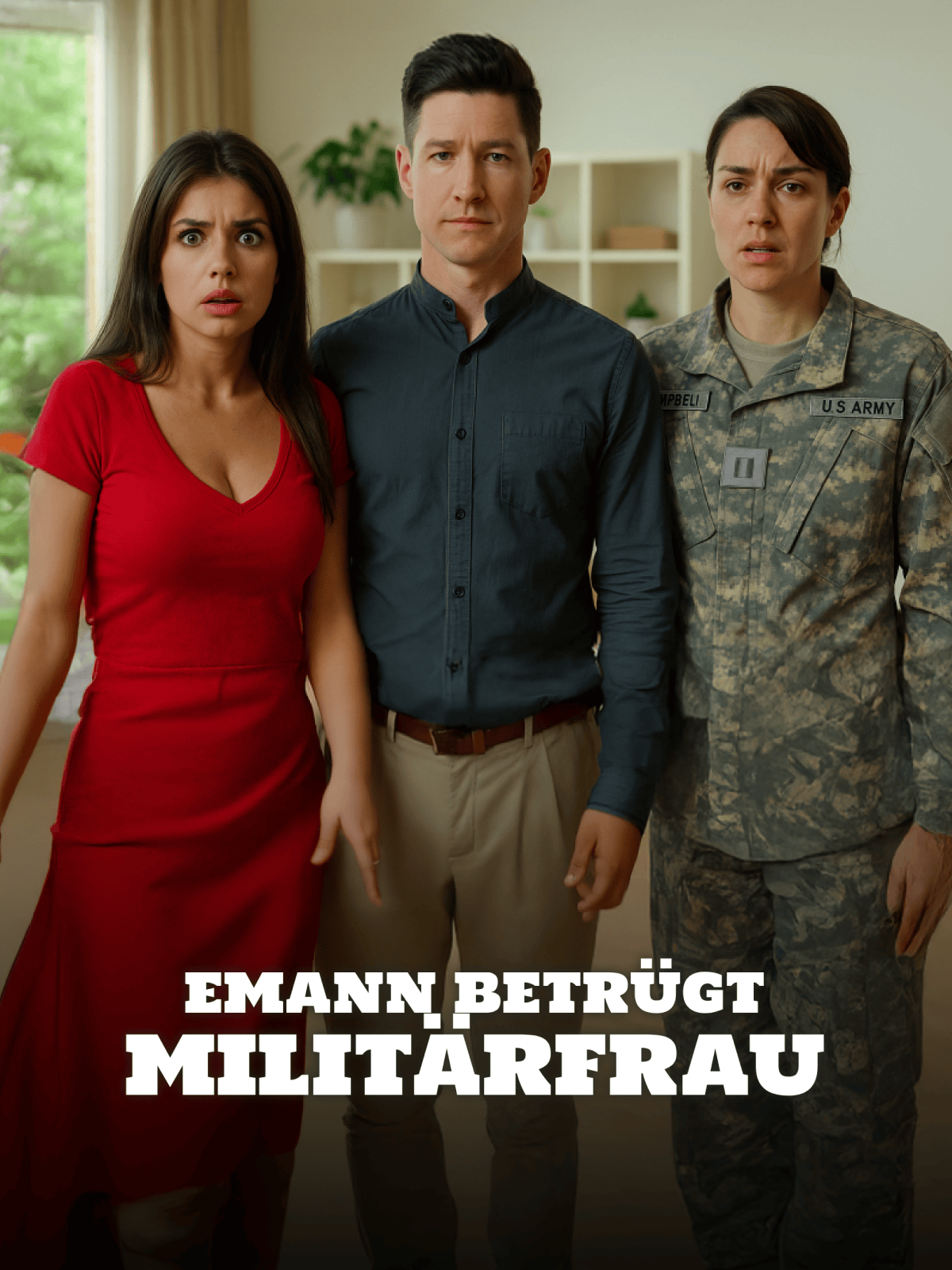 Ehemann betrügt Militärfrau cover