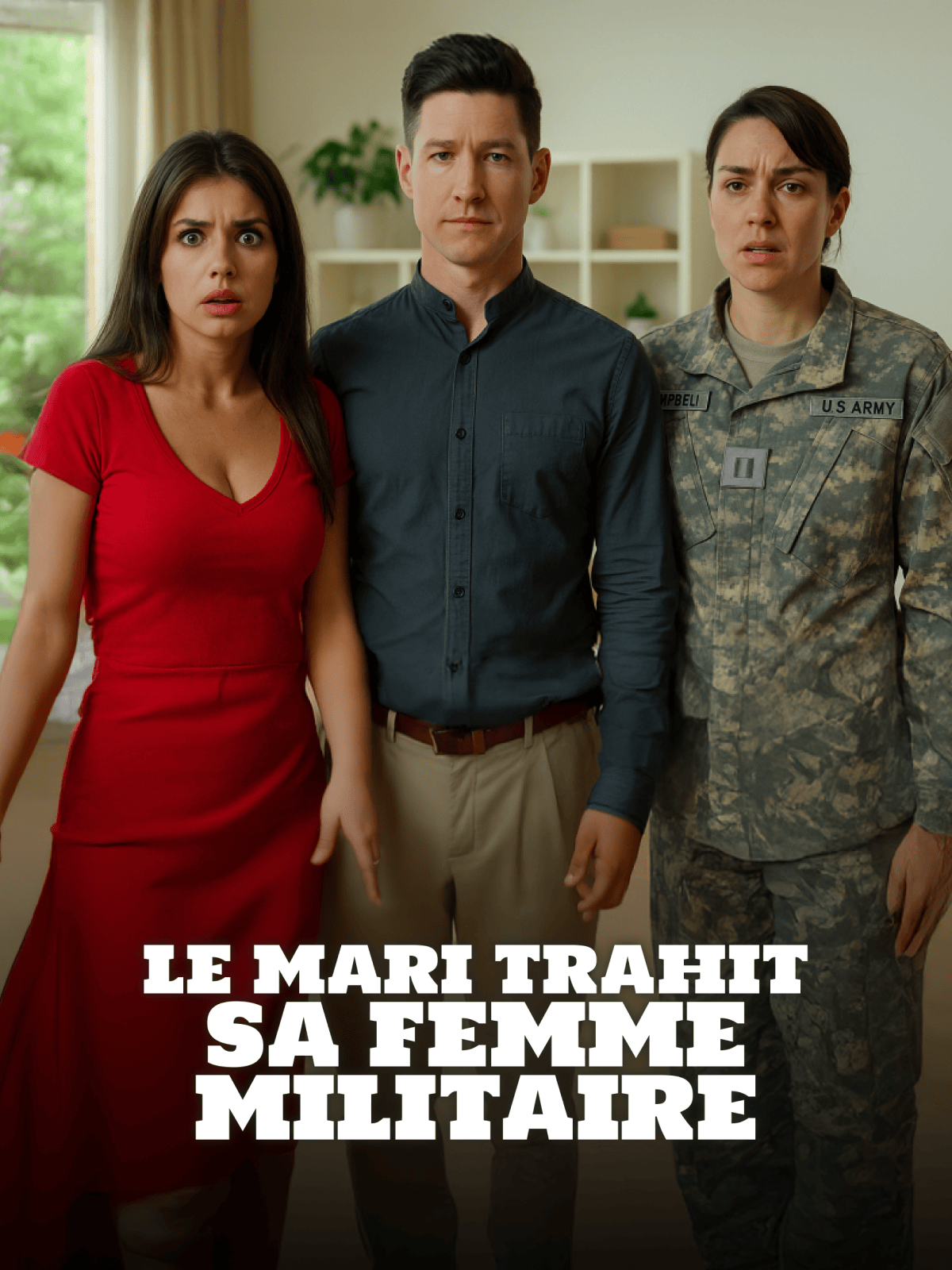Le mari trahit sa femme militaire cover