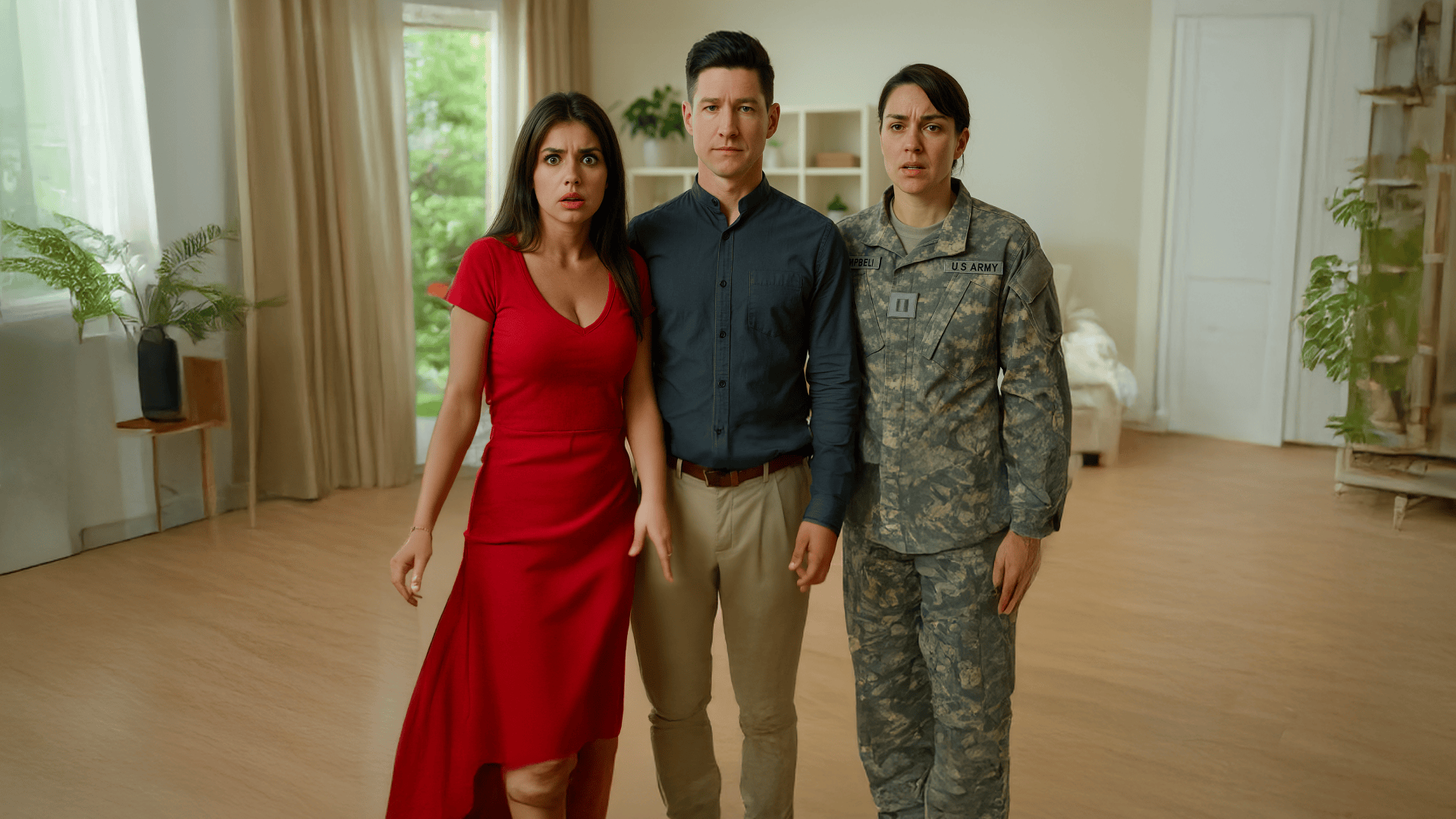 Capa de O marido trai a esposa militar