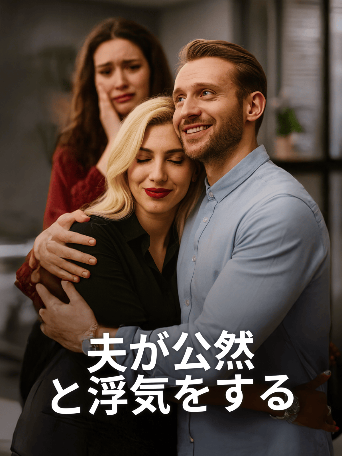 夫が公然と浮気をする cover