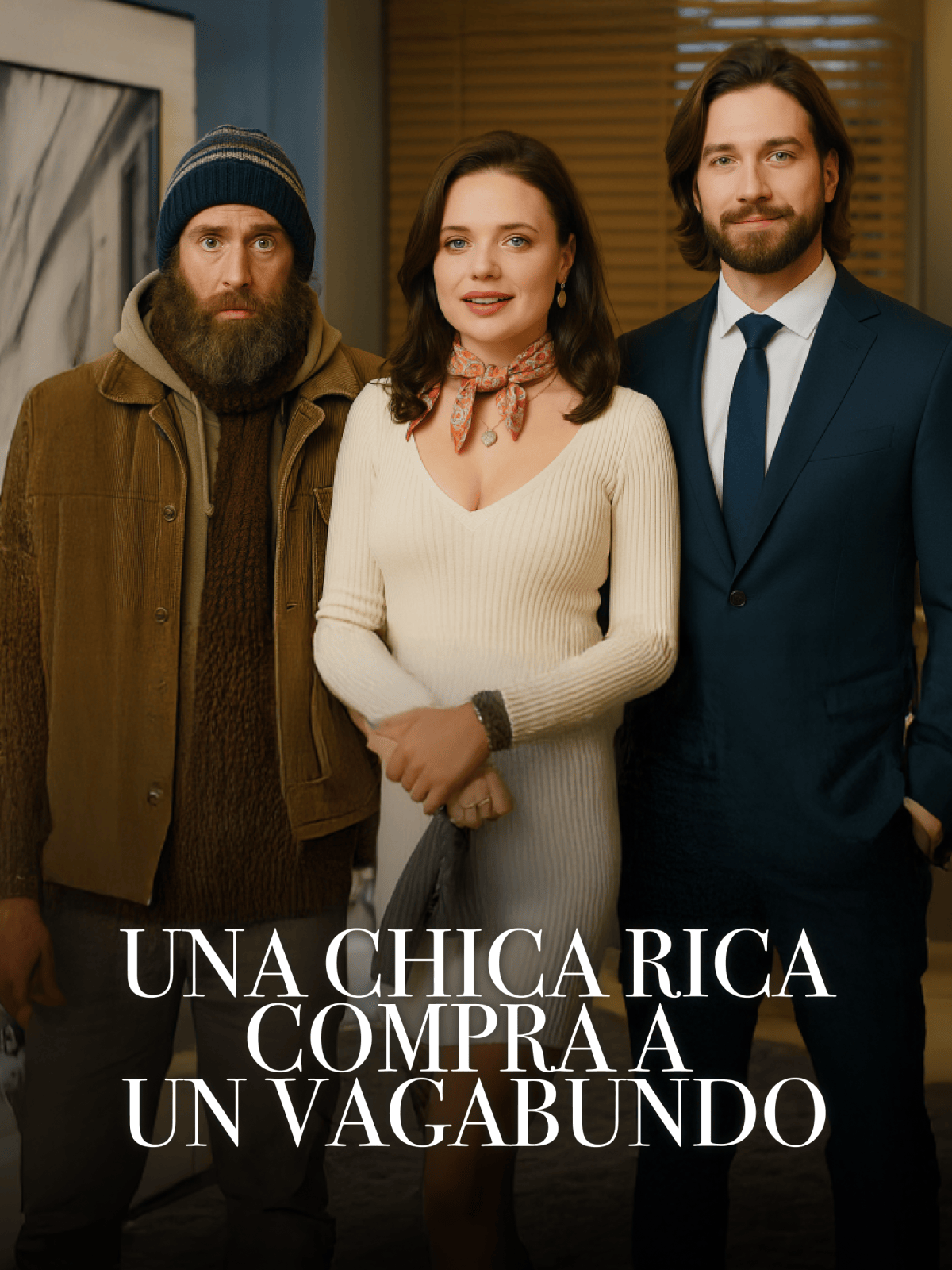 Una chica rica compra a un vagabundo cover