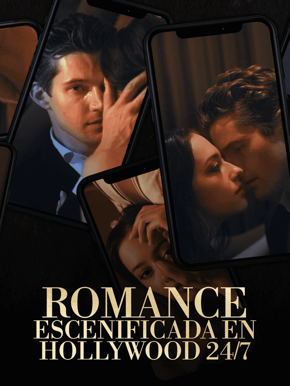 Romance escenificada en Hollywood 24/7 cover