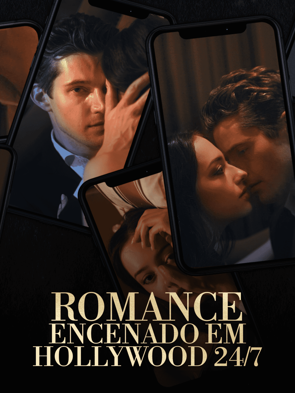 Romance encenado em Hollywood 24/7 cover