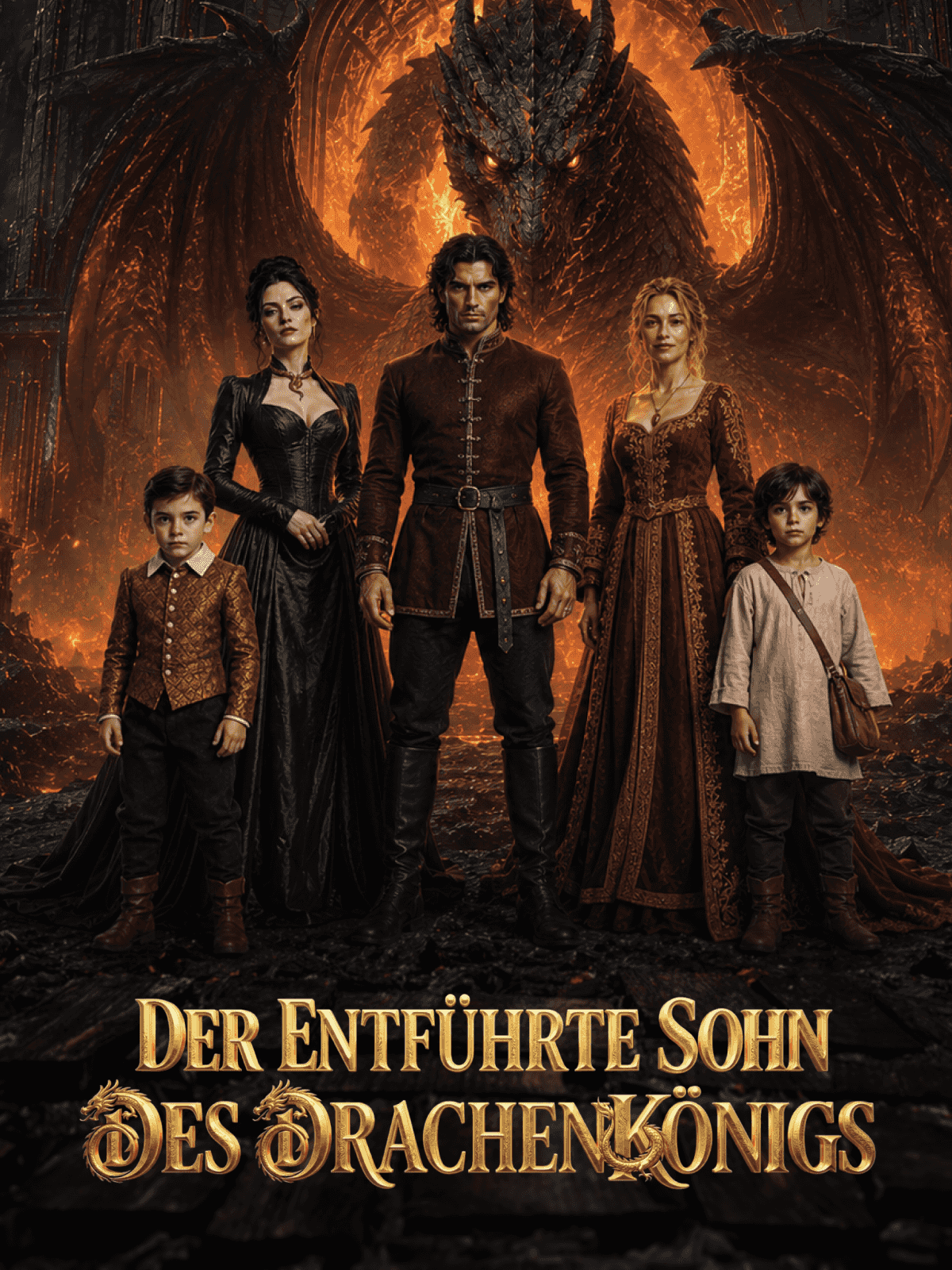 Der entführte Sohn des Drachenkönigs cover